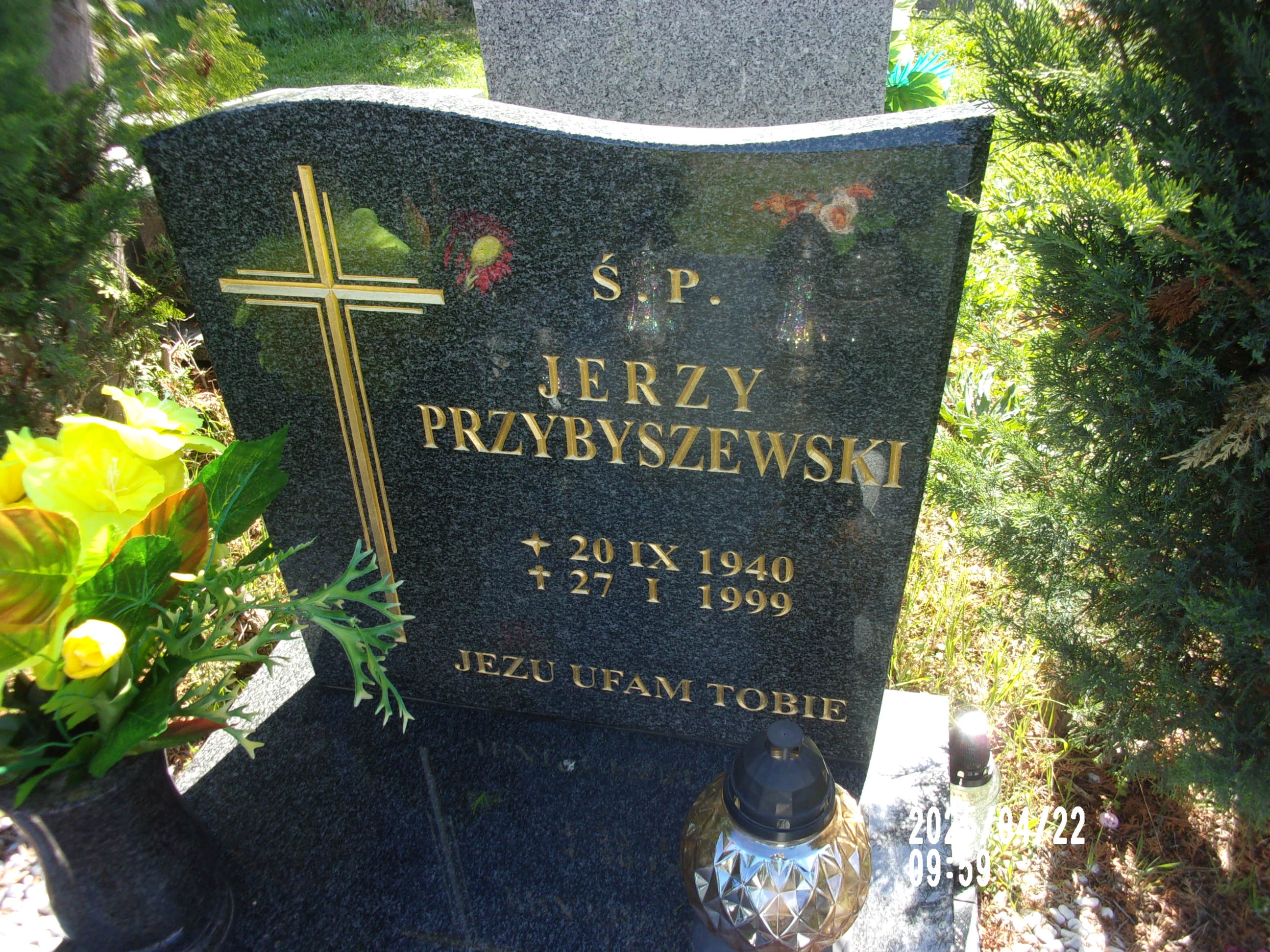 Grób Jerzy Przybyszewski