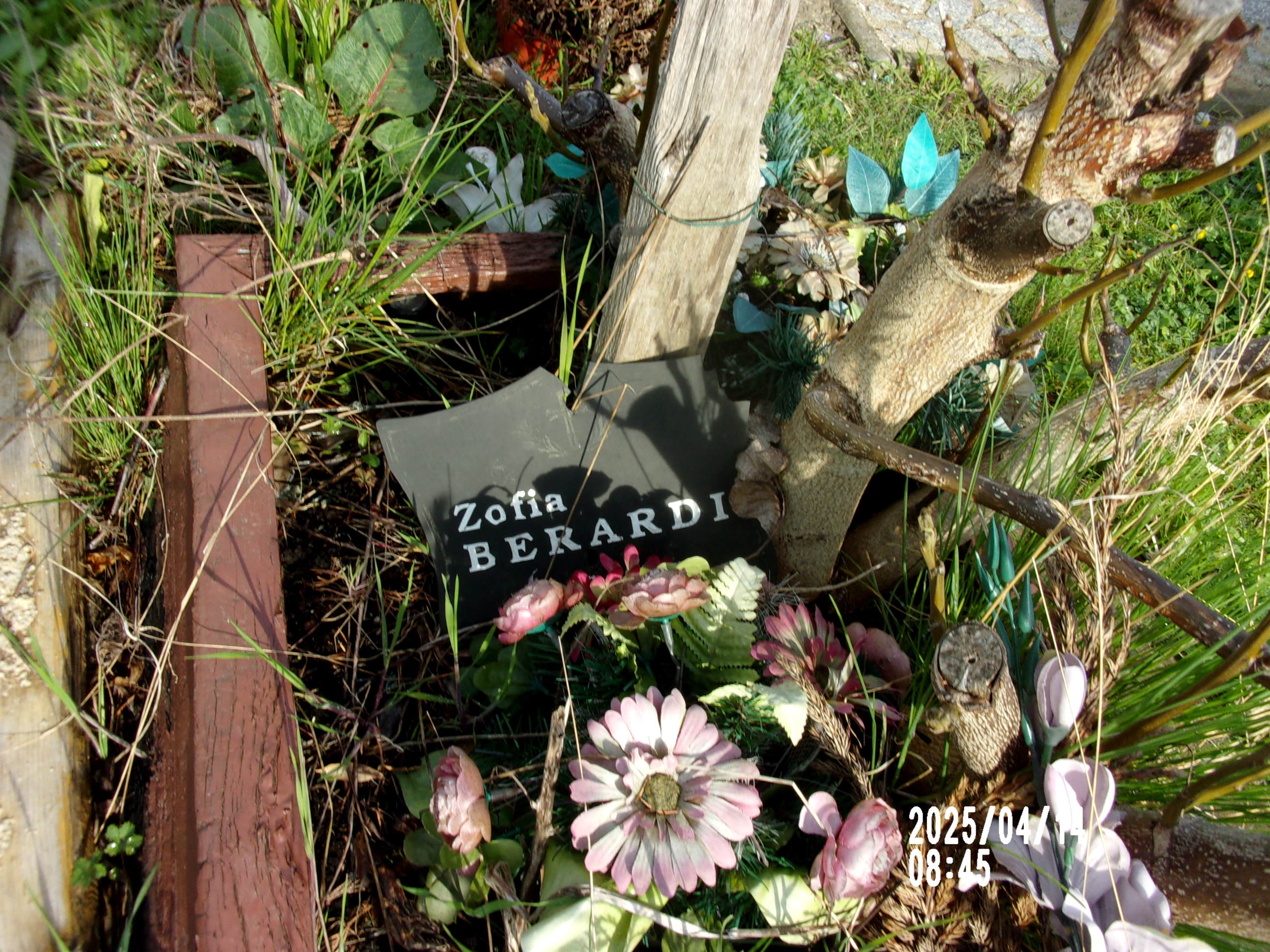 Zofia Berardi 1928 Zgorzelec - Grobonet - Wyszukiwarka osób pochowanych