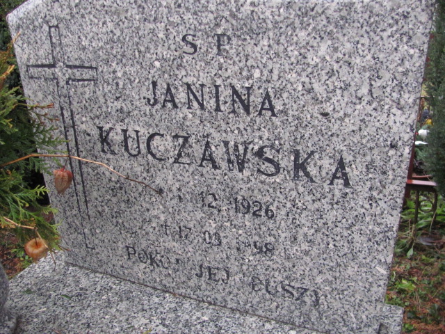 Janina Kuczawska 1926 Zgorzelec - Grobonet - Wyszukiwarka osób pochowanych