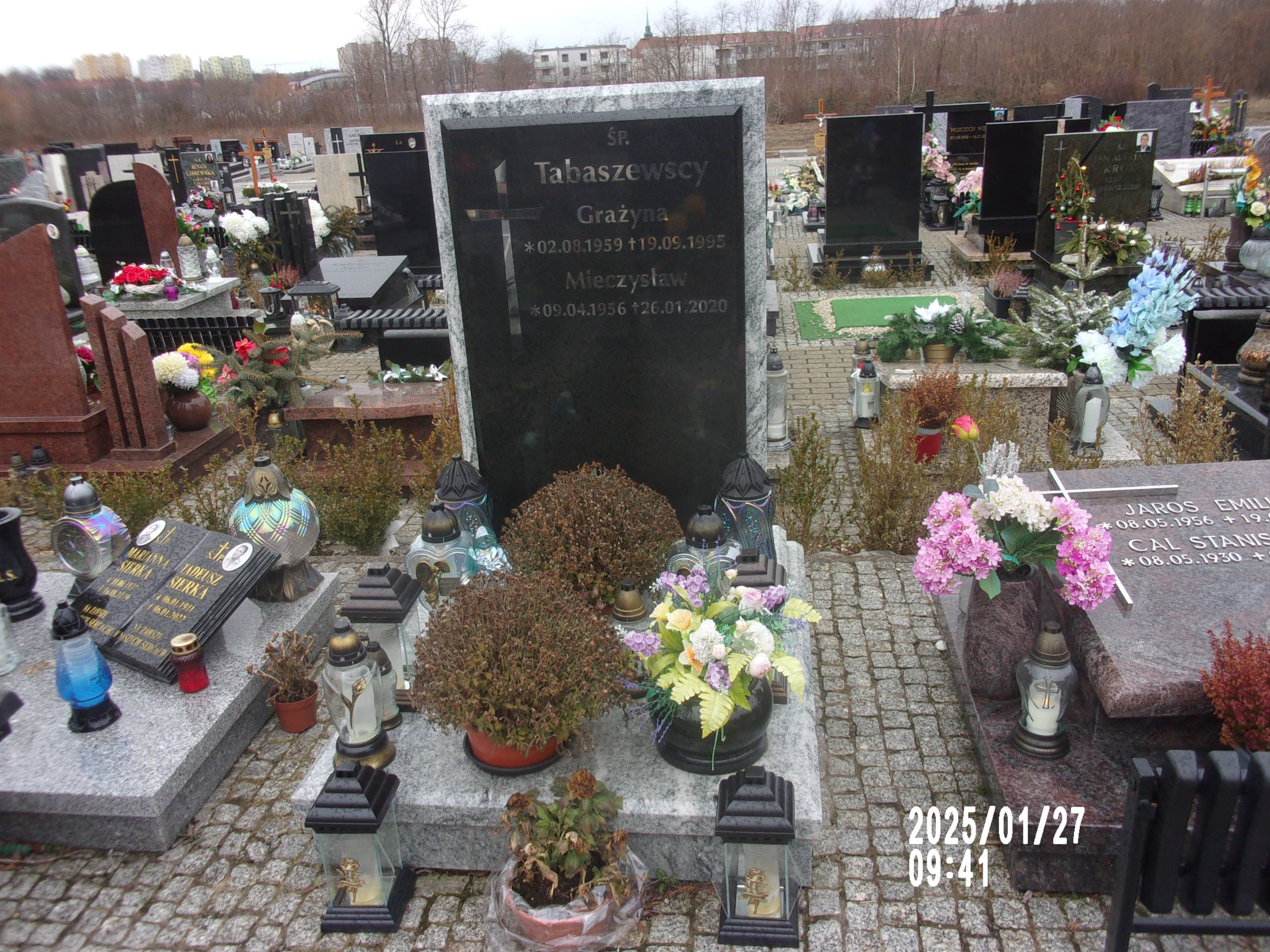 Grób Mieczysław Tabaszewski