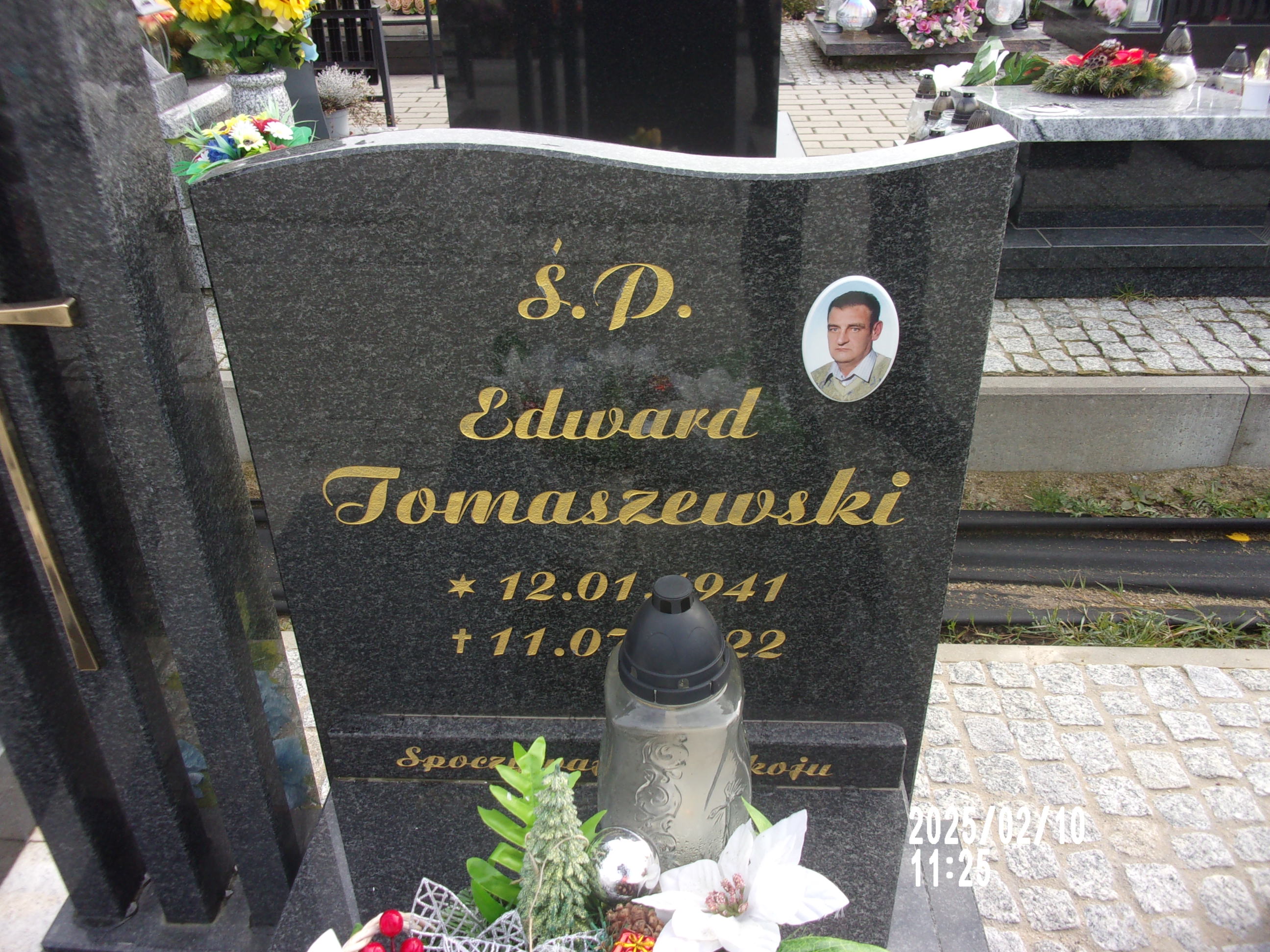 Edward Tomaszewski 1941 Zgorzelec - Grobonet - Wyszukiwarka osób pochowanych