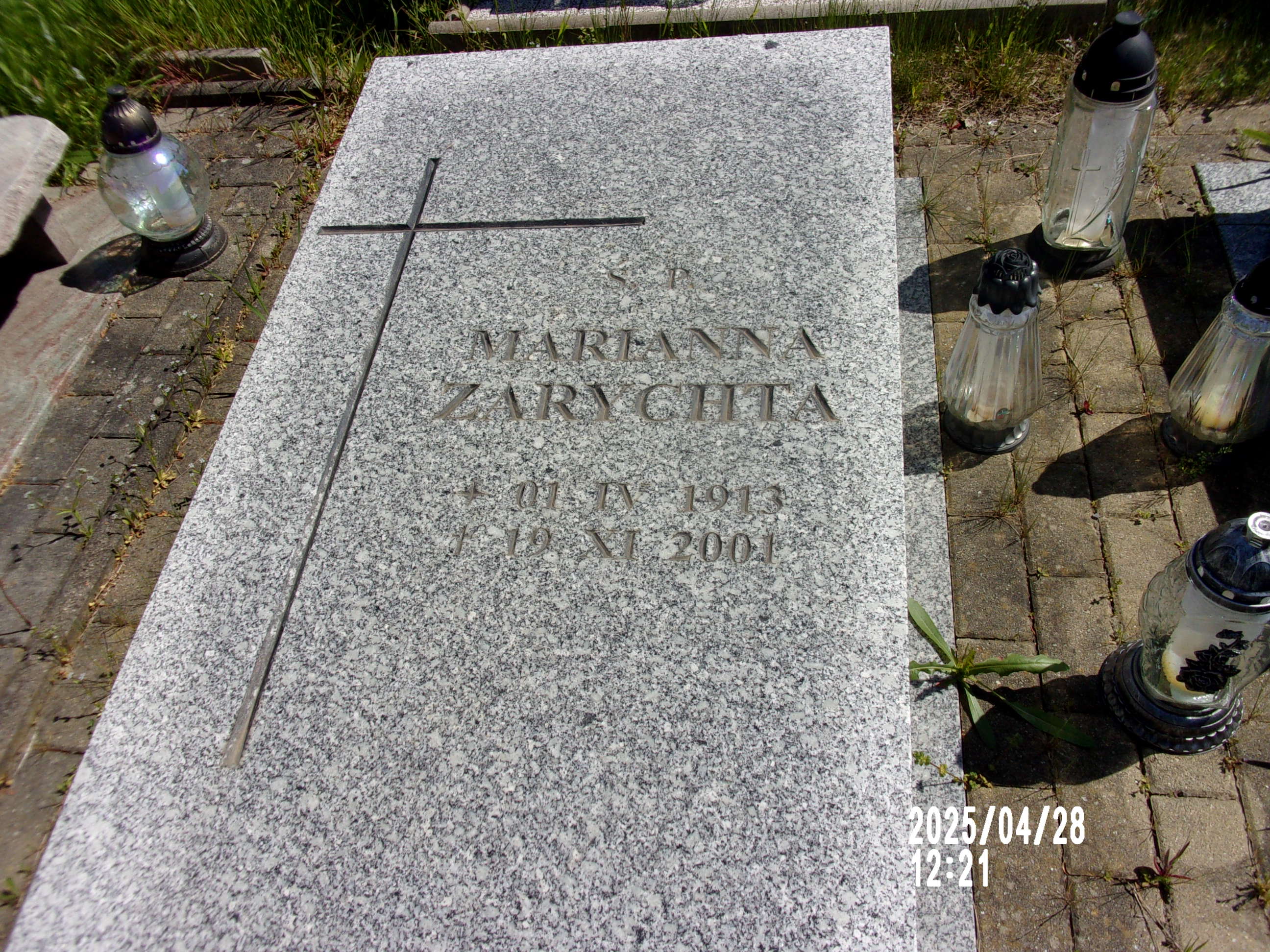 Marianna Zarychta 1913 Zgorzelec - Grobonet - Wyszukiwarka osób pochowanych