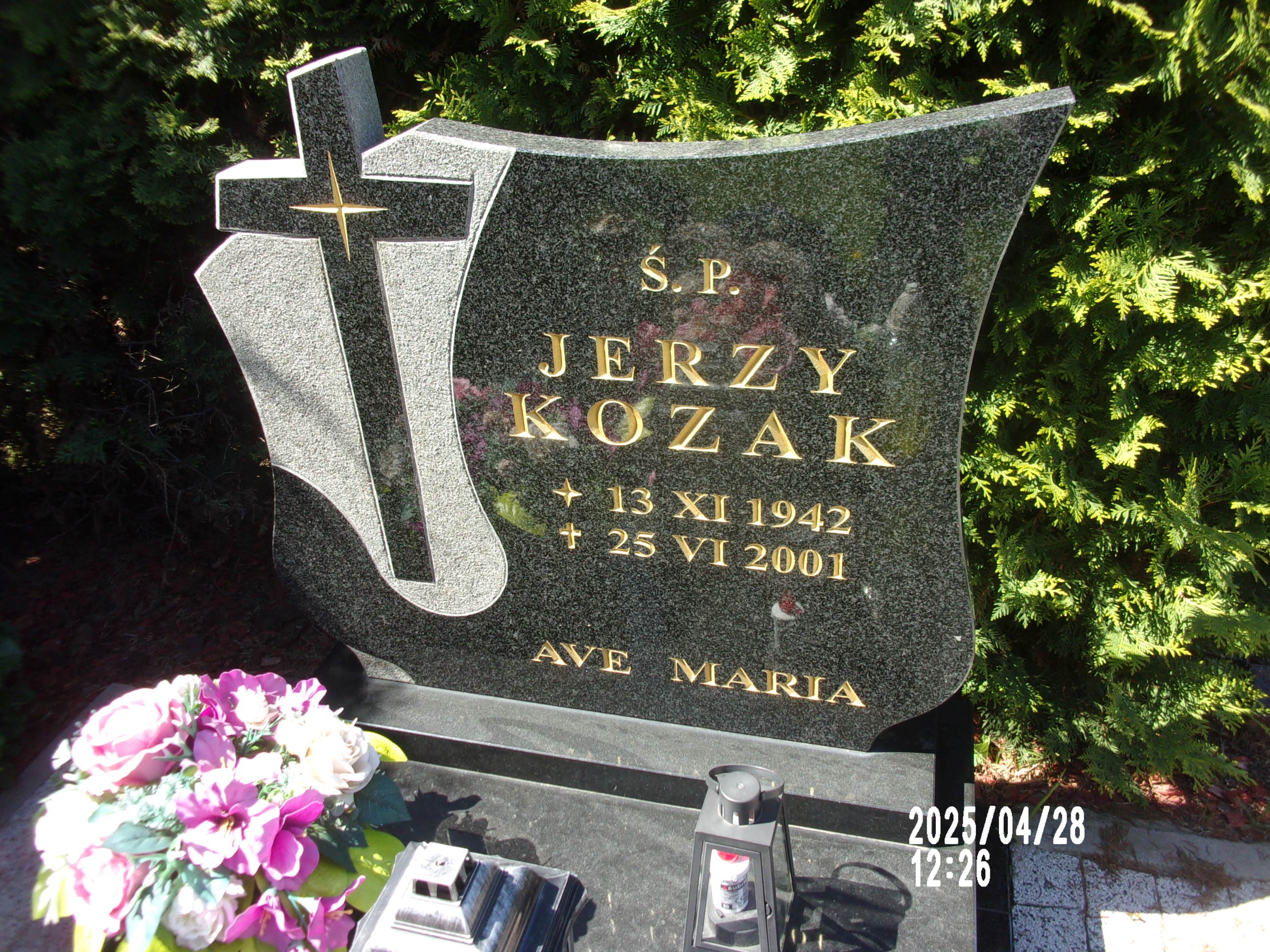 Jerzy Kozak 1942 Zgorzelec - Grobonet - Wyszukiwarka osób pochowanych