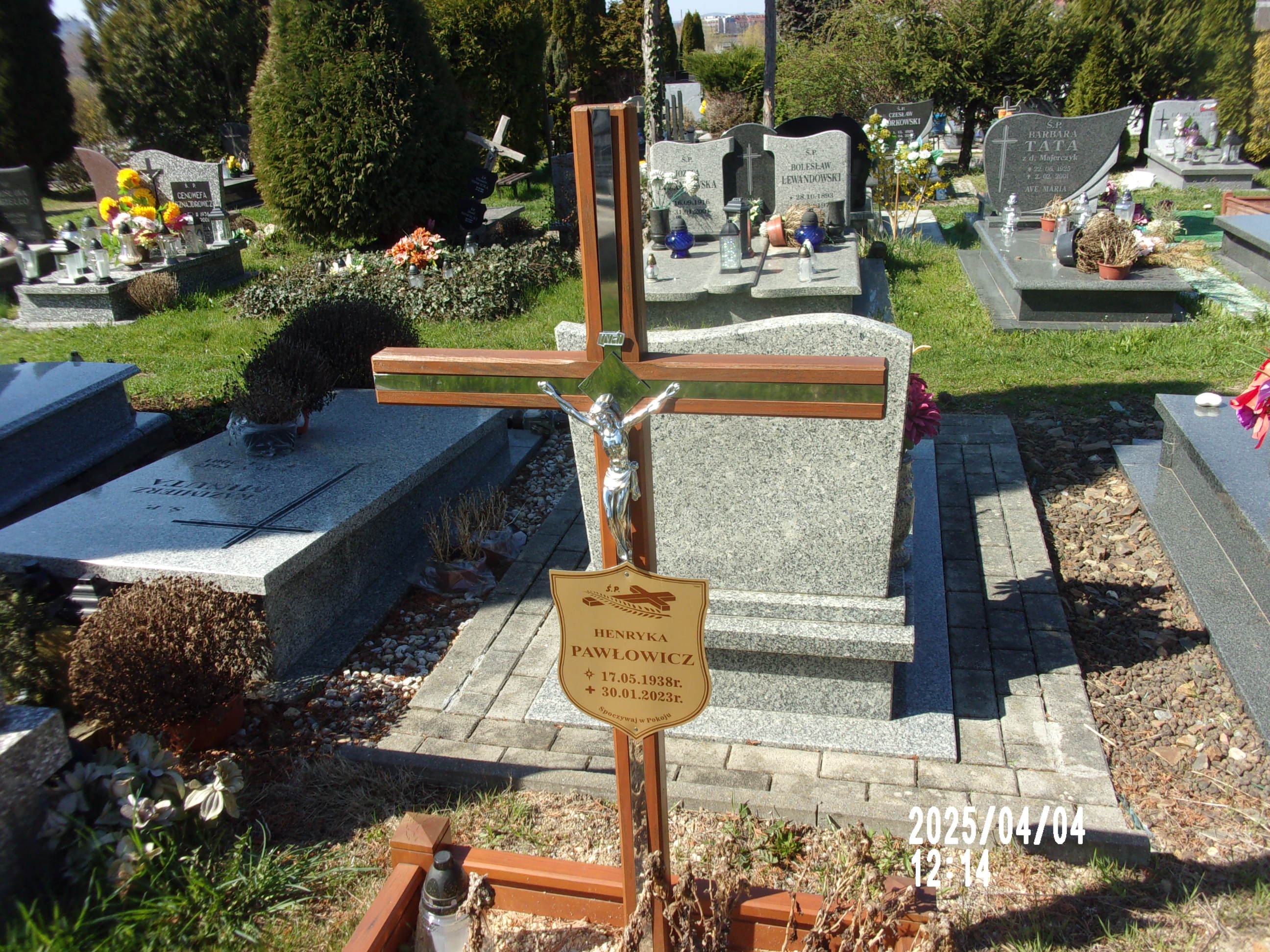 Henryka Pawłowicz 1938 Zgorzelec - Grobonet - Wyszukiwarka osób pochowanych
