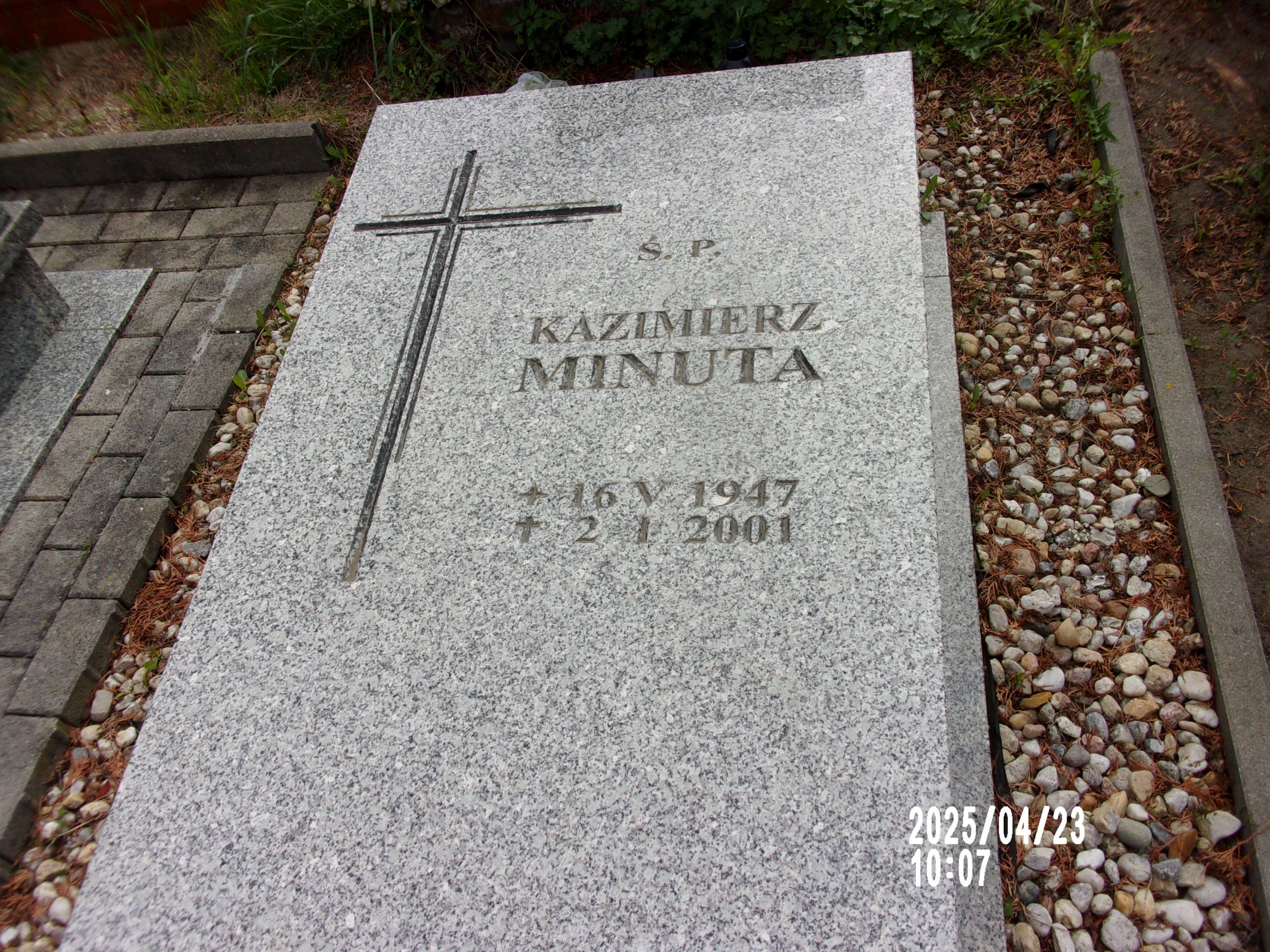 Kazimierz Minuta 1947 Zgorzelec - Grobonet - Wyszukiwarka osób pochowanych