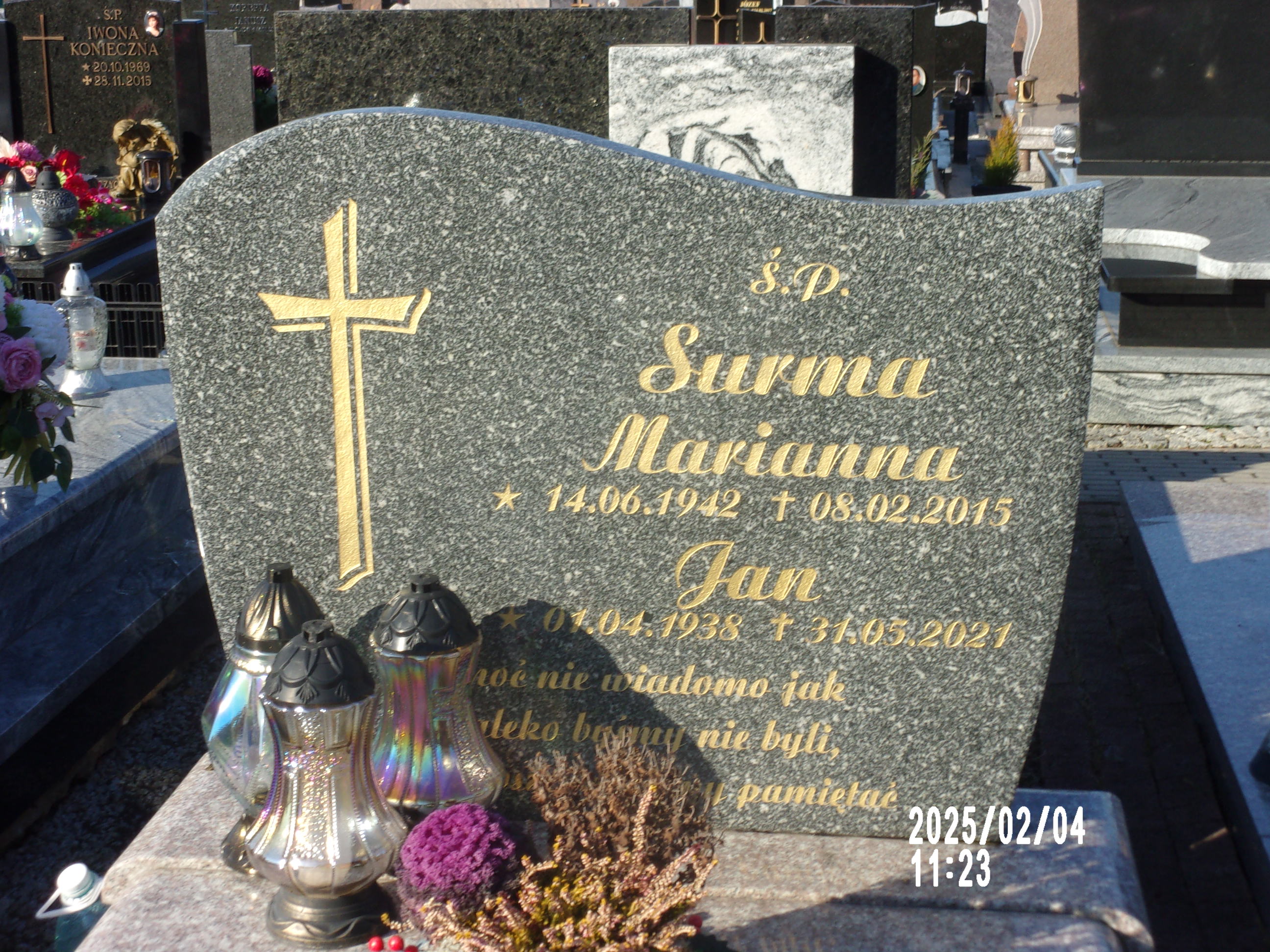 Jan Surma 1938 Zgorzelec - Grobonet - Wyszukiwarka osób pochowanych