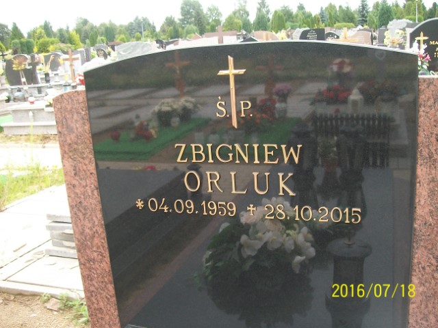 Zbigniew Orluk 1959 Zgorzelec - Grobonet - Wyszukiwarka osób pochowanych