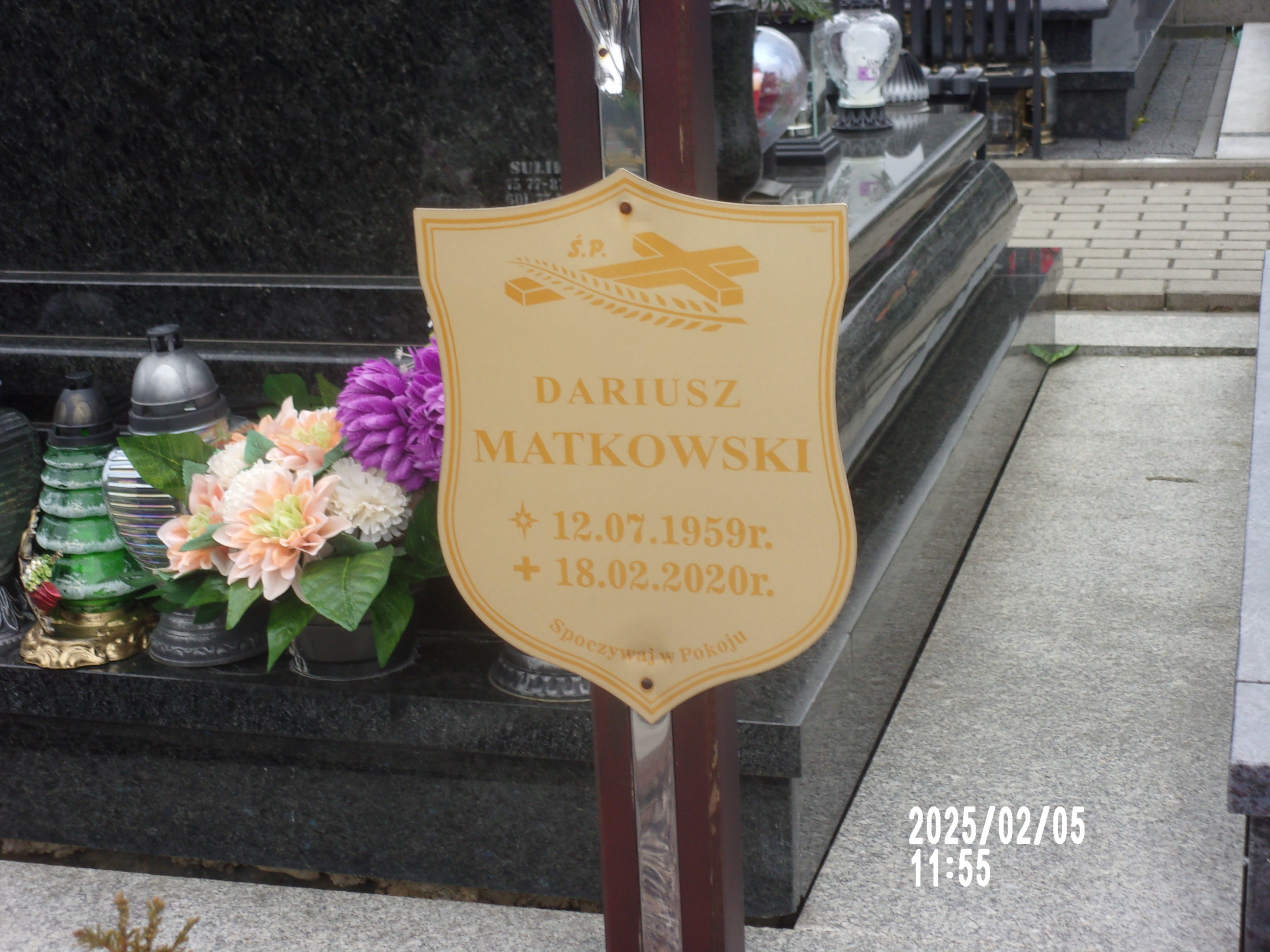 Dariusz Matkowski 1959 Zgorzelec - Grobonet - Wyszukiwarka osób pochowanych