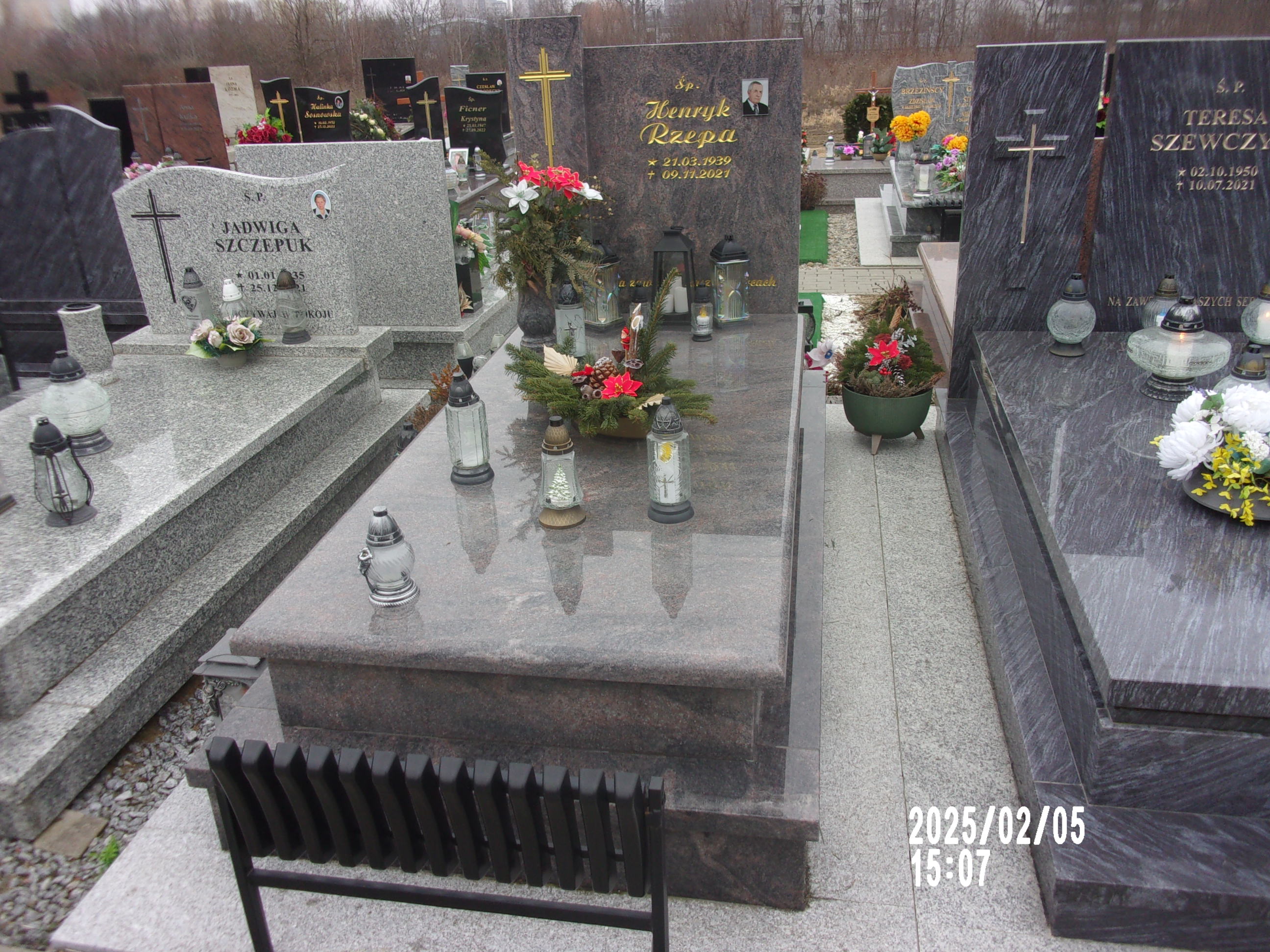 Grób Henryk Rzepa