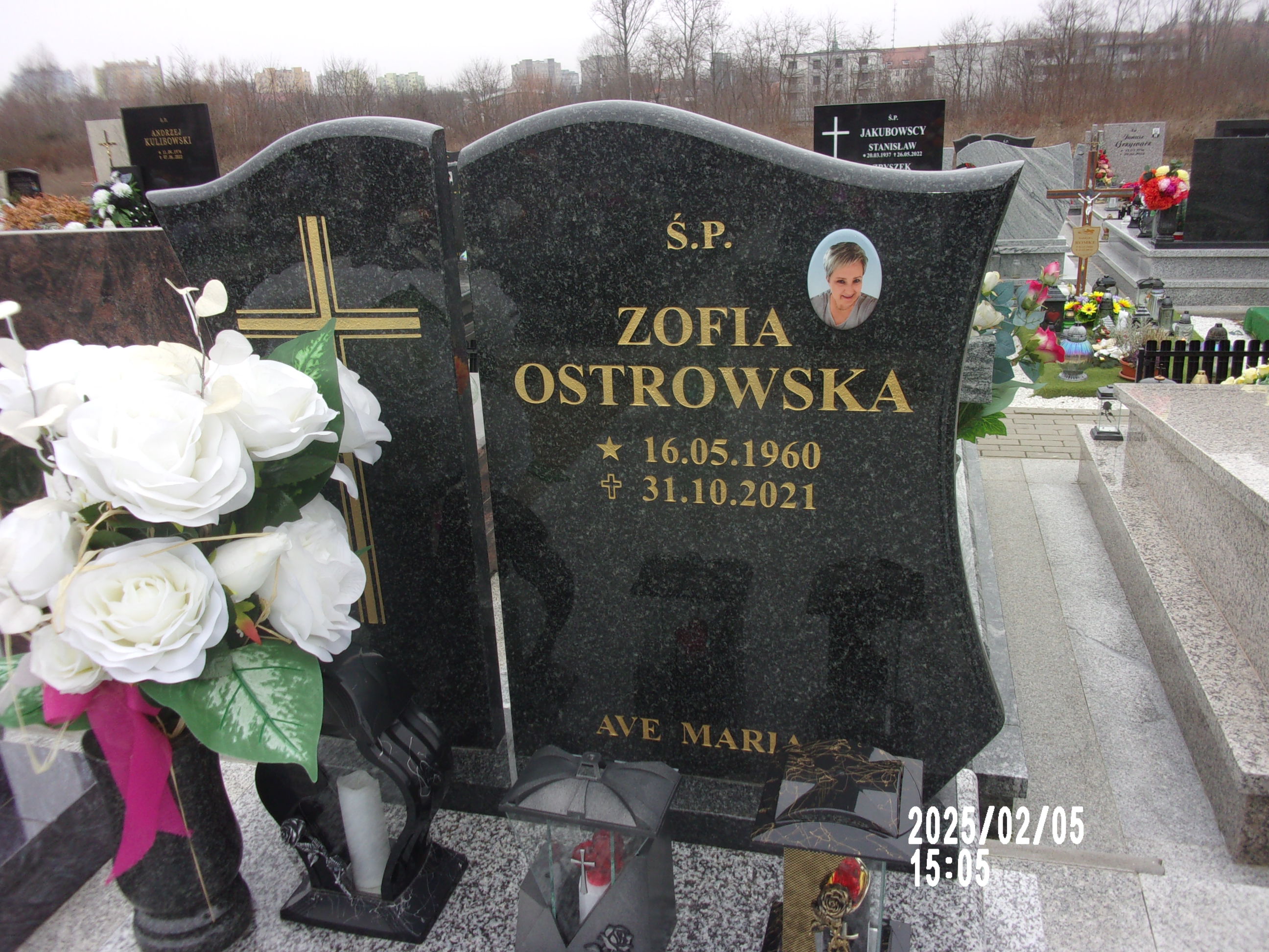 Zofia Ostrowska 1960 Zgorzelec - Grobonet - Wyszukiwarka osób pochowanych