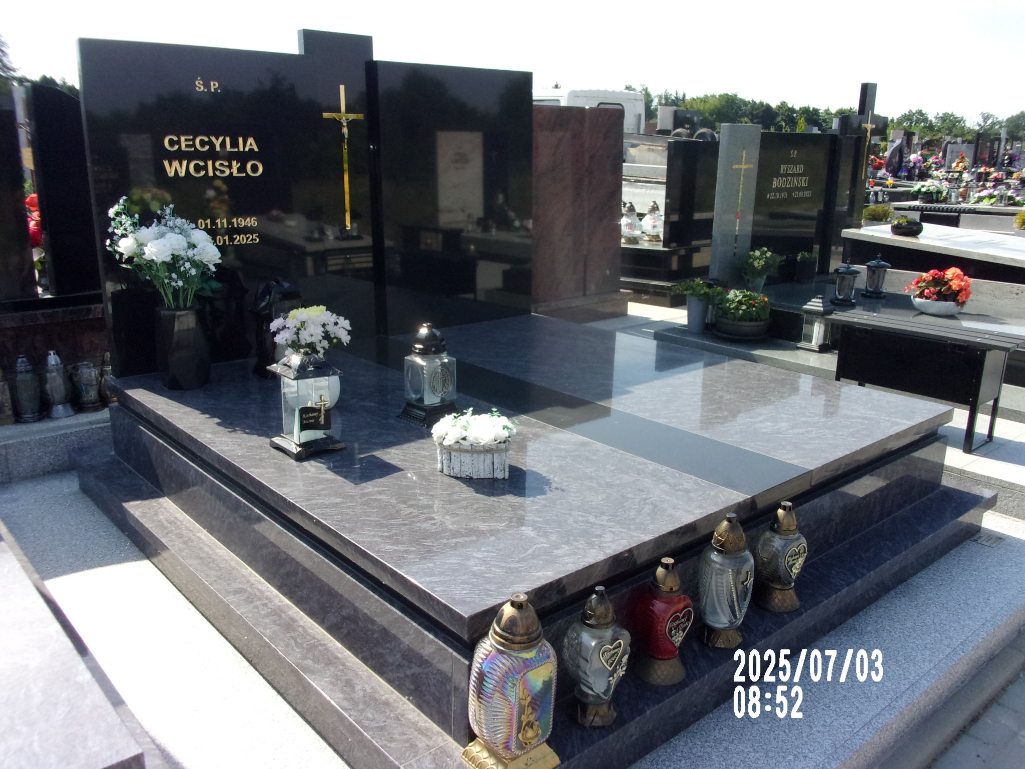 Grób Cecylia Wcisło