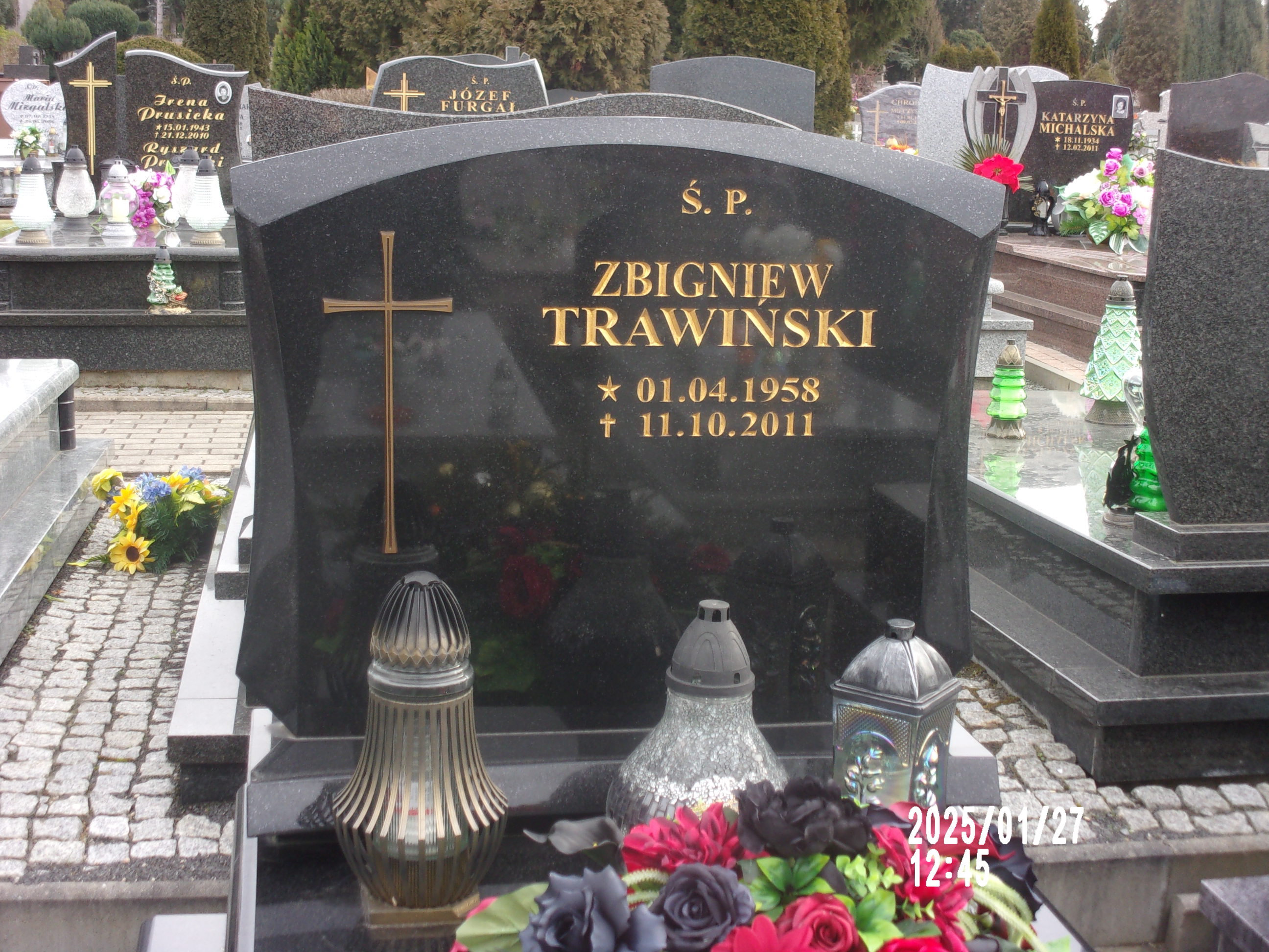 Zbigniew Trawiński 1958 Zgorzelec - Grobonet - Wyszukiwarka osób pochowanych