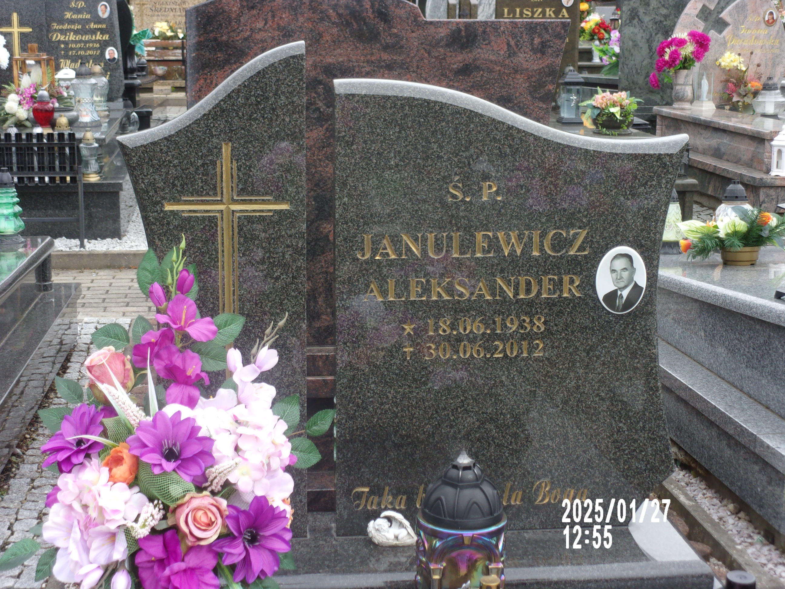 Aleksander Janulewicz 1938 Zgorzelec - Grobonet - Wyszukiwarka osób pochowanych