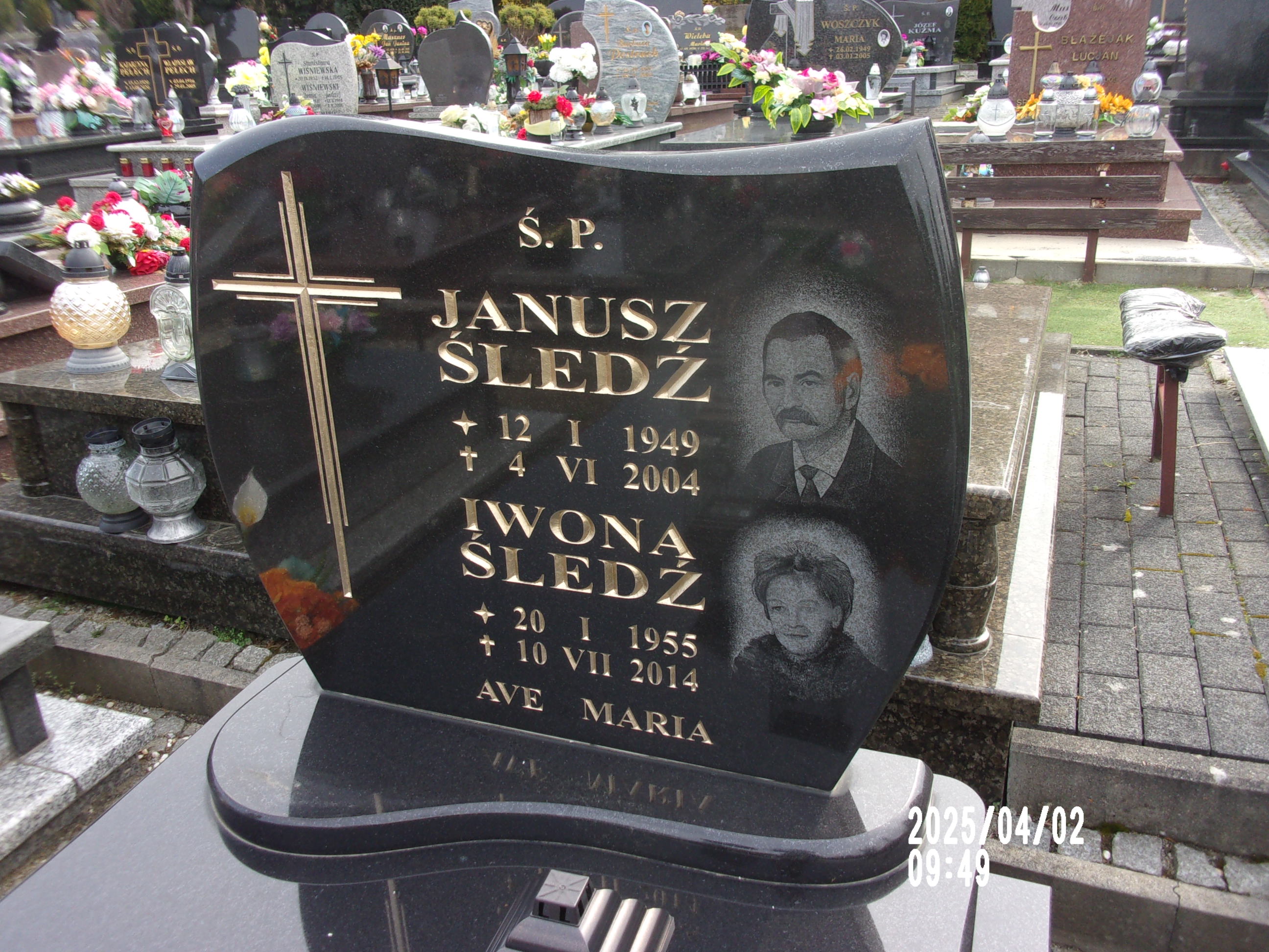 Janusz Ryszard Śledź 1949 Zgorzelec - Grobonet - Wyszukiwarka osób pochowanych