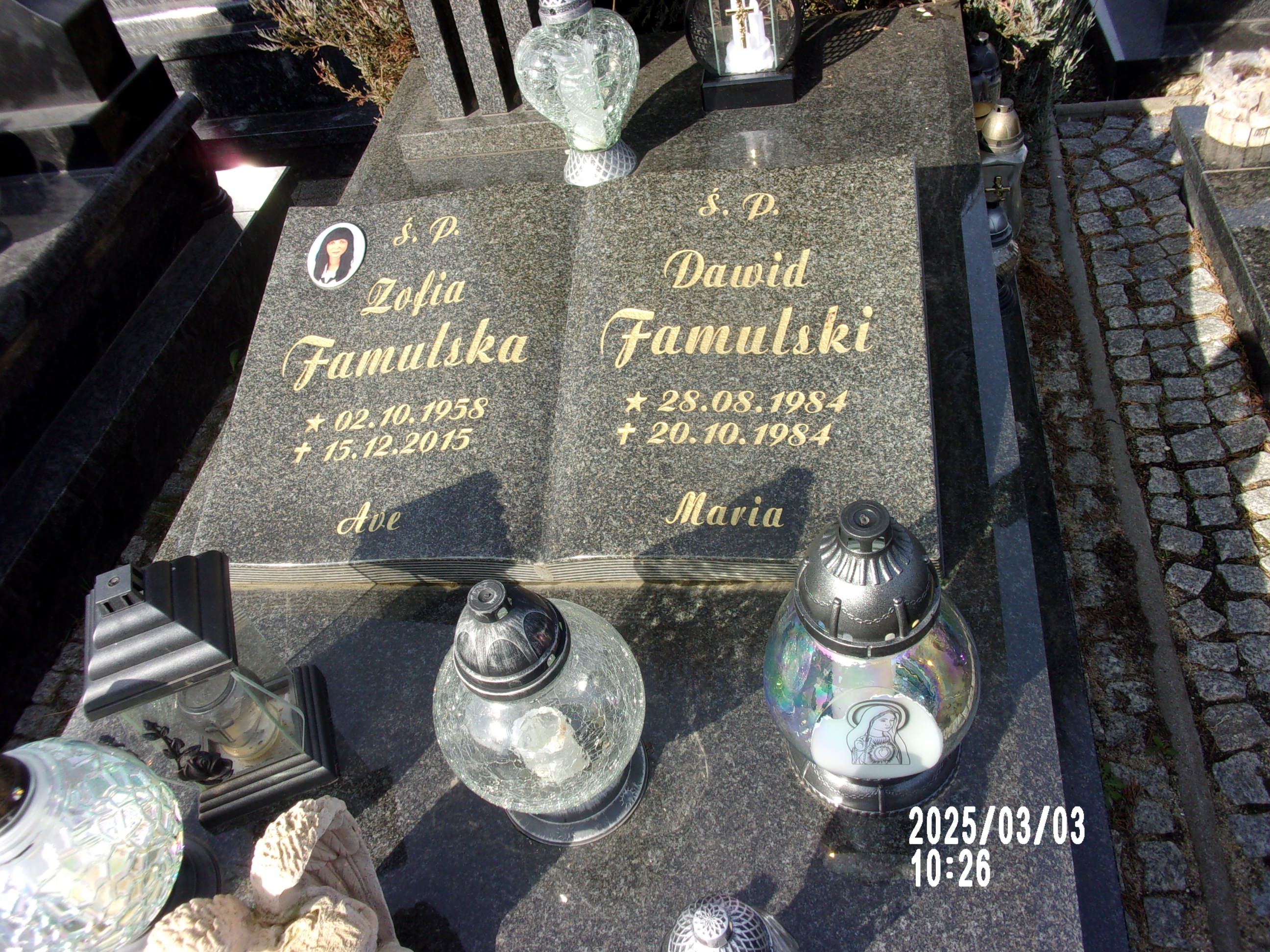 Zofia Famulska 1958 Zgorzelec - Grobonet - Wyszukiwarka osób pochowanych