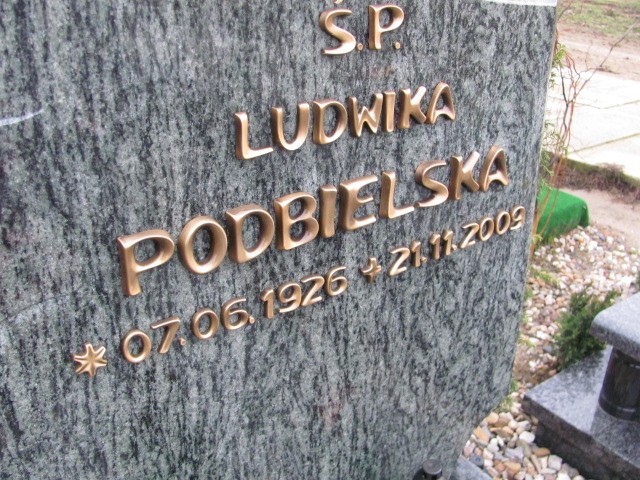 Ludwika Podbielska 1926 Zgorzelec - Grobonet - Wyszukiwarka osób pochowanych