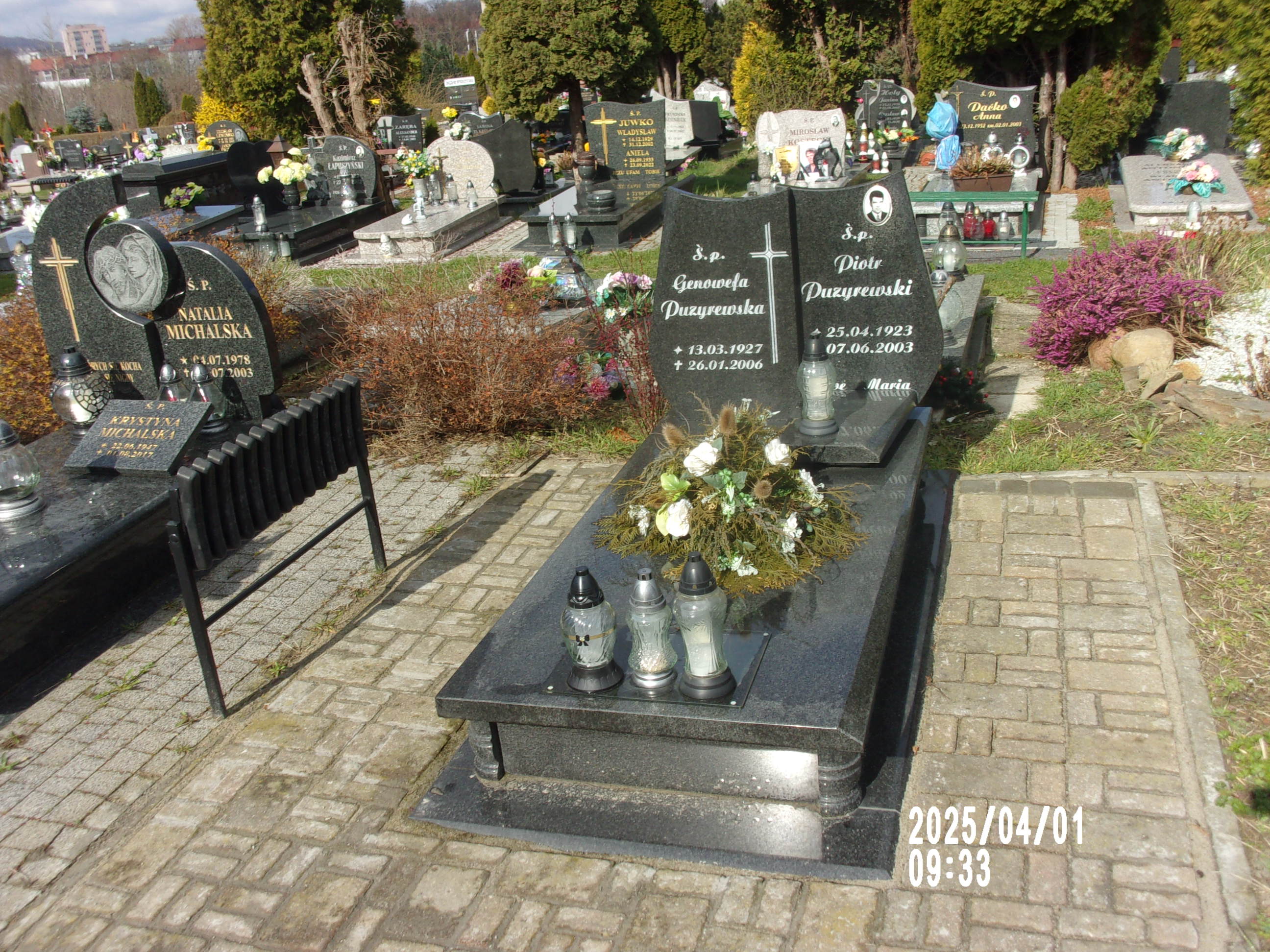 Grób Genowefa Puzyrewska