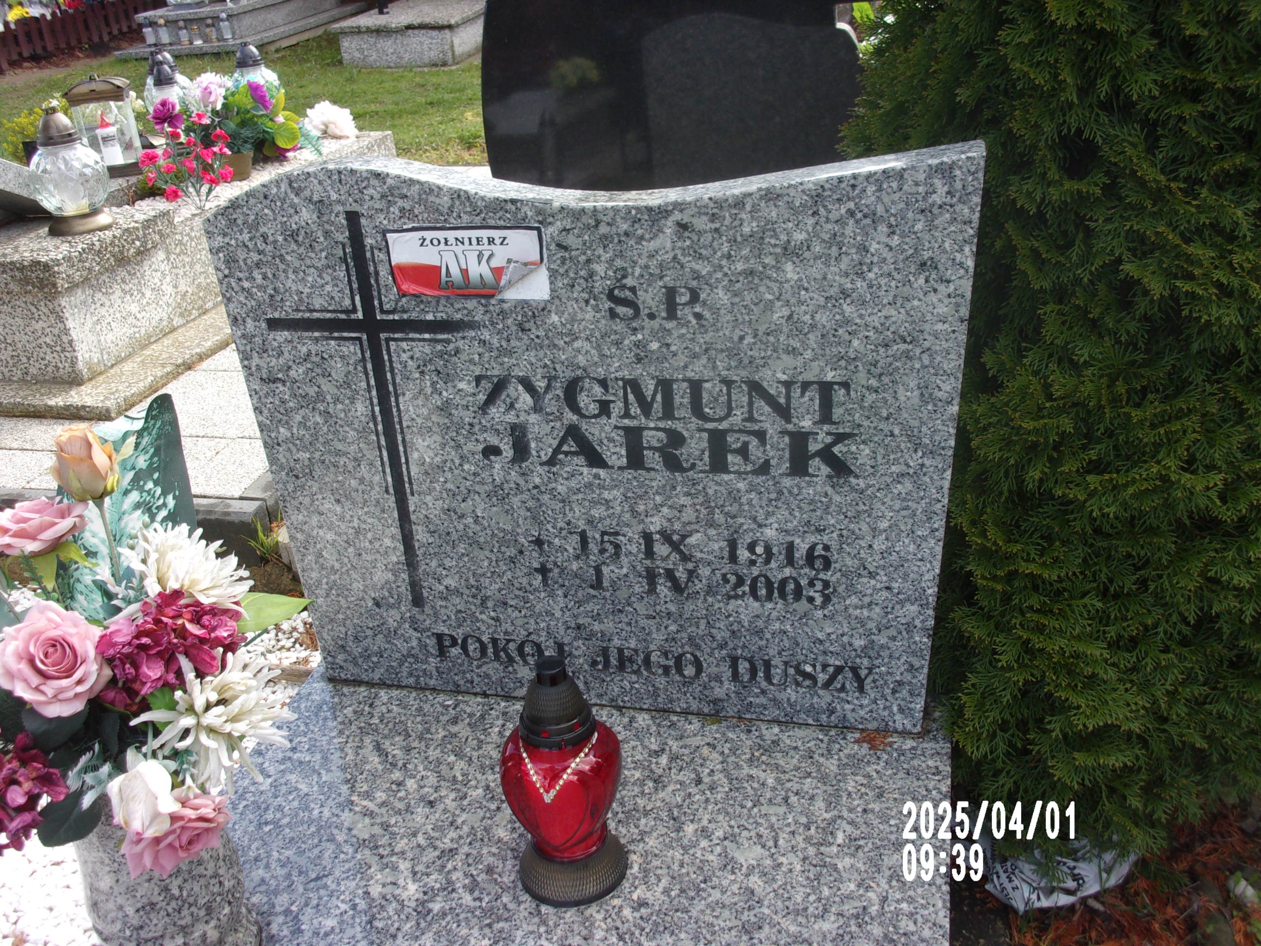 Zygmunt Jarek 1916 Zgorzelec - Grobonet - Wyszukiwarka osób pochowanych