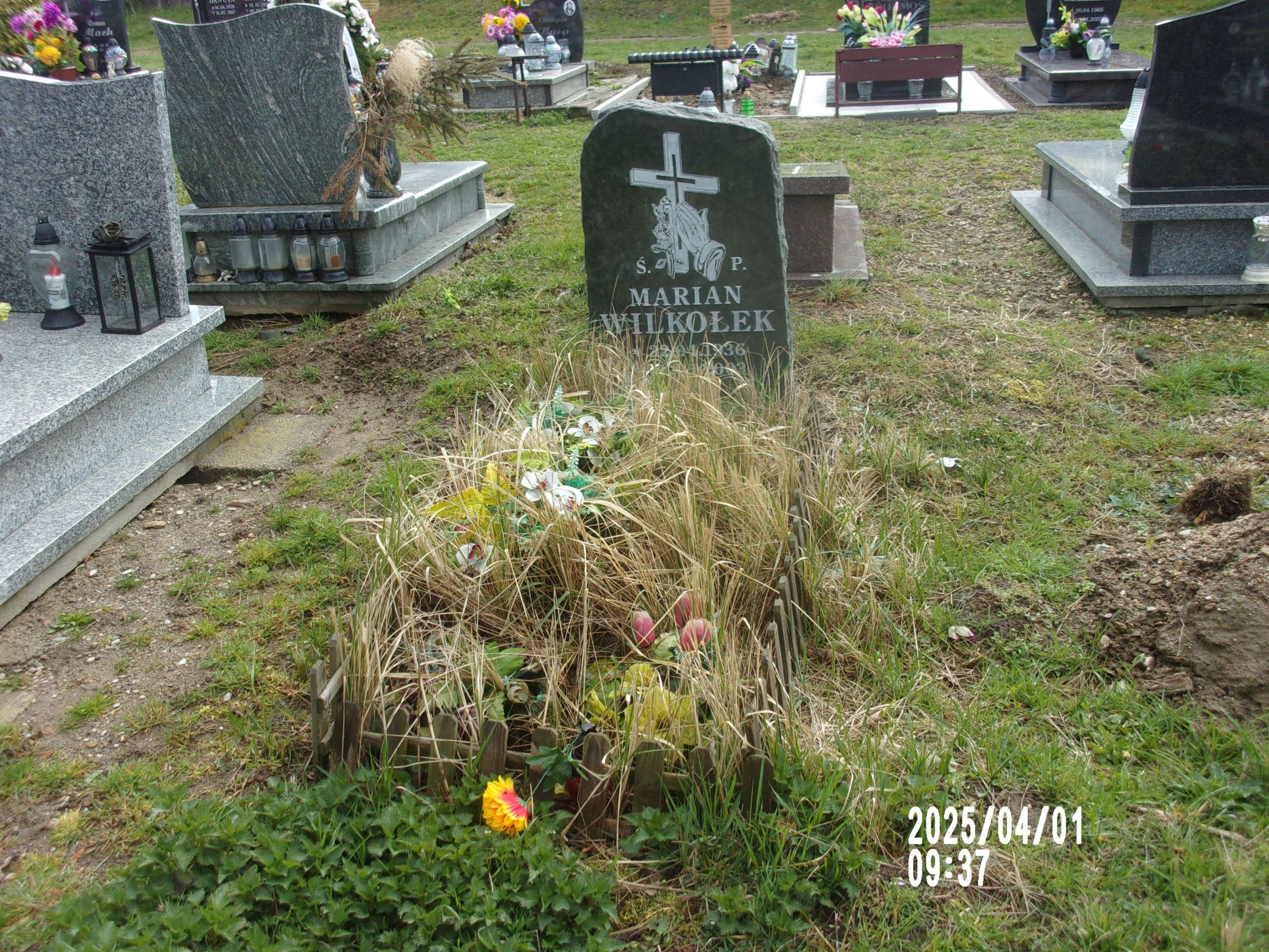 Grób Marian Wilkołek
