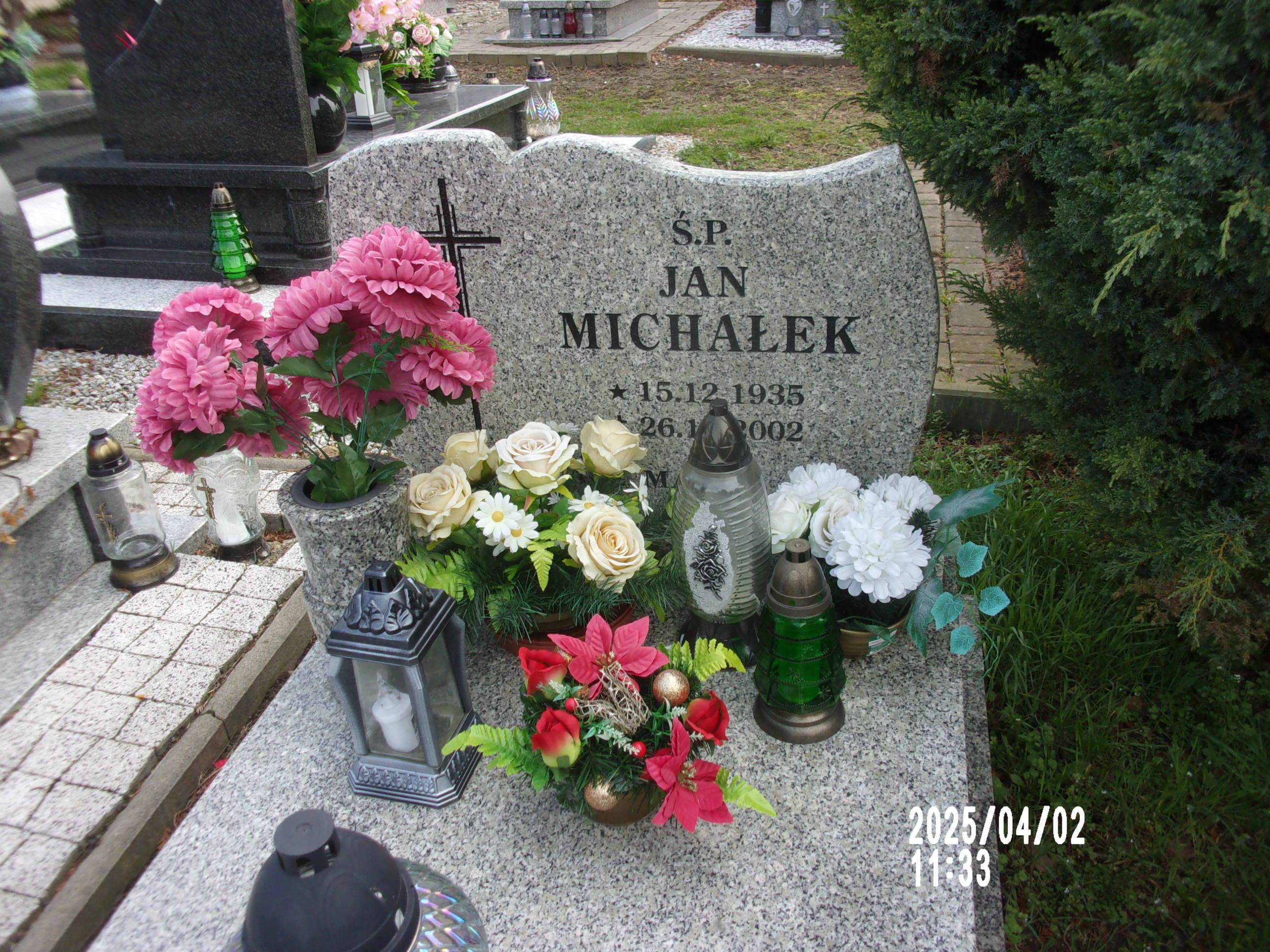 Jan Michałek 1935 Zgorzelec - Grobonet - Wyszukiwarka osób pochowanych