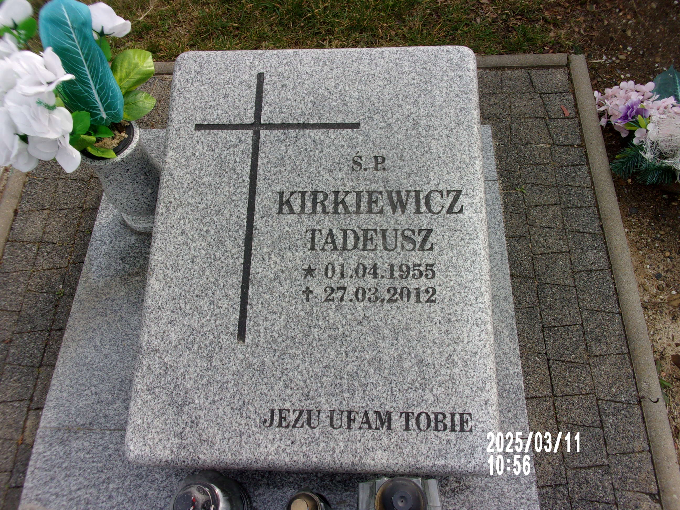 Tadeusz Kirkiewicz 1955 Zgorzelec - Grobonet - Wyszukiwarka osób pochowanych