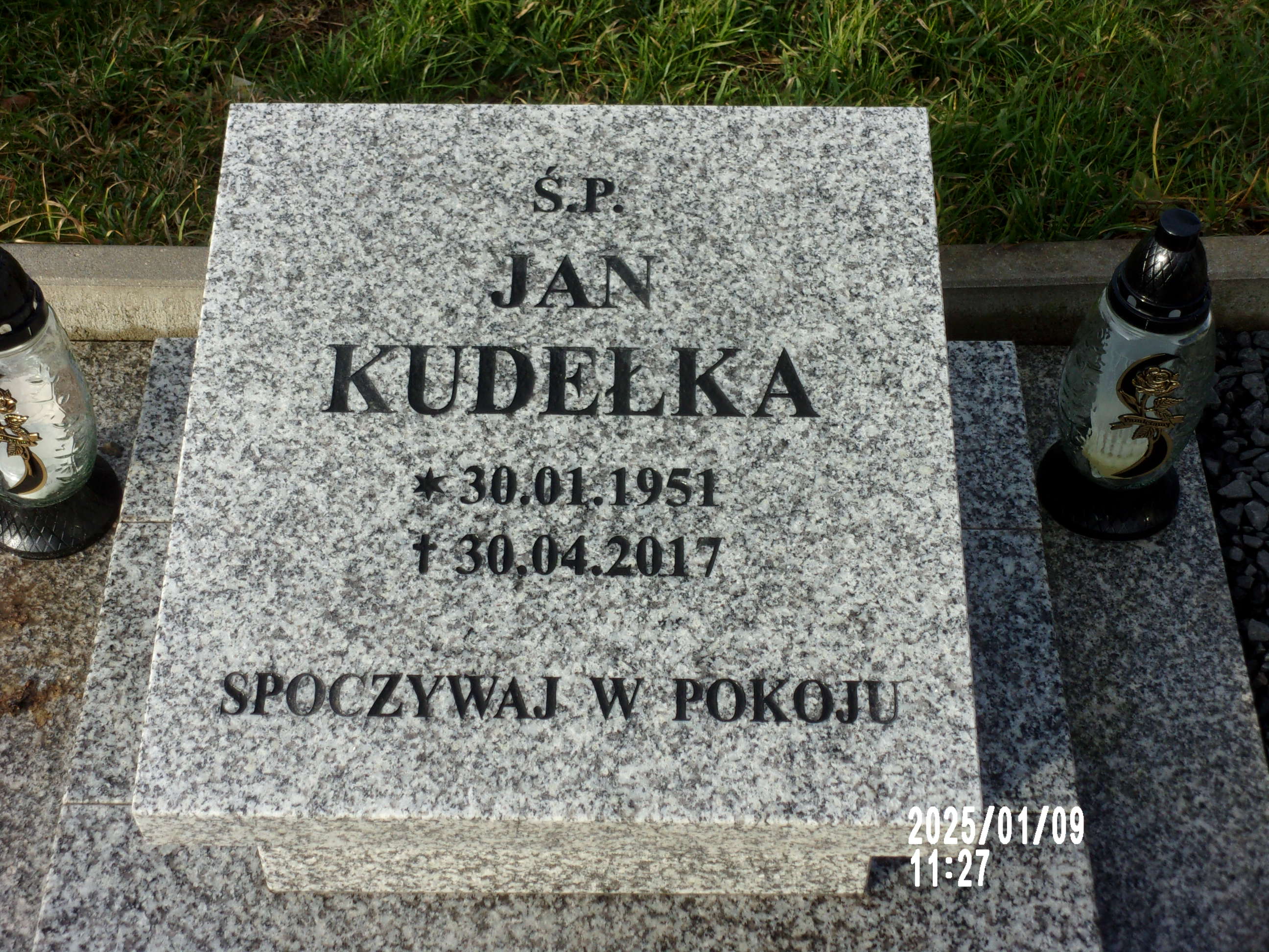 Jan Kudełka 1951 Zgorzelec - Grobonet - Wyszukiwarka osób pochowanych