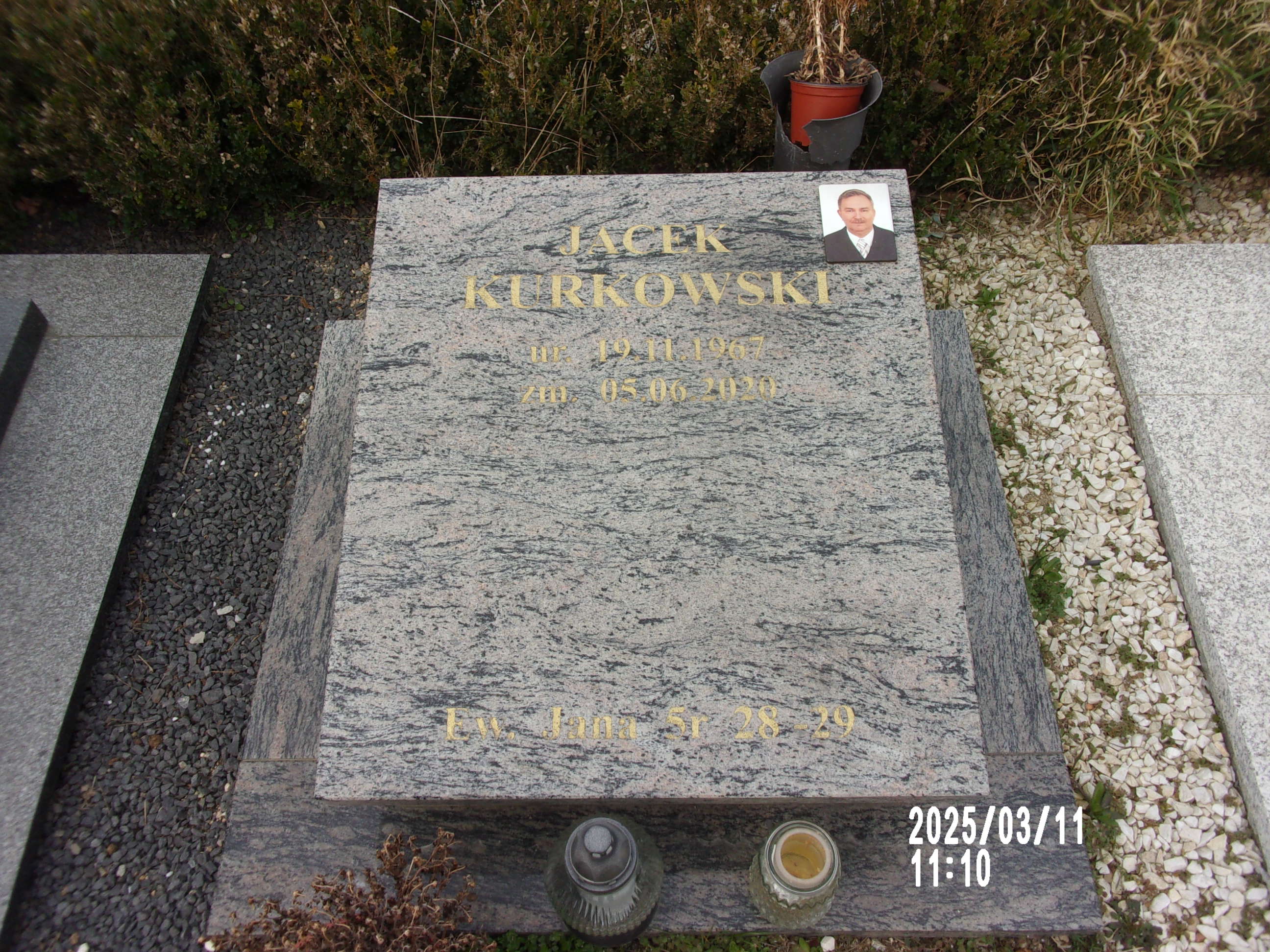 Jacek Kurkowski 1967 Zgorzelec - Grobonet - Wyszukiwarka osób pochowanych