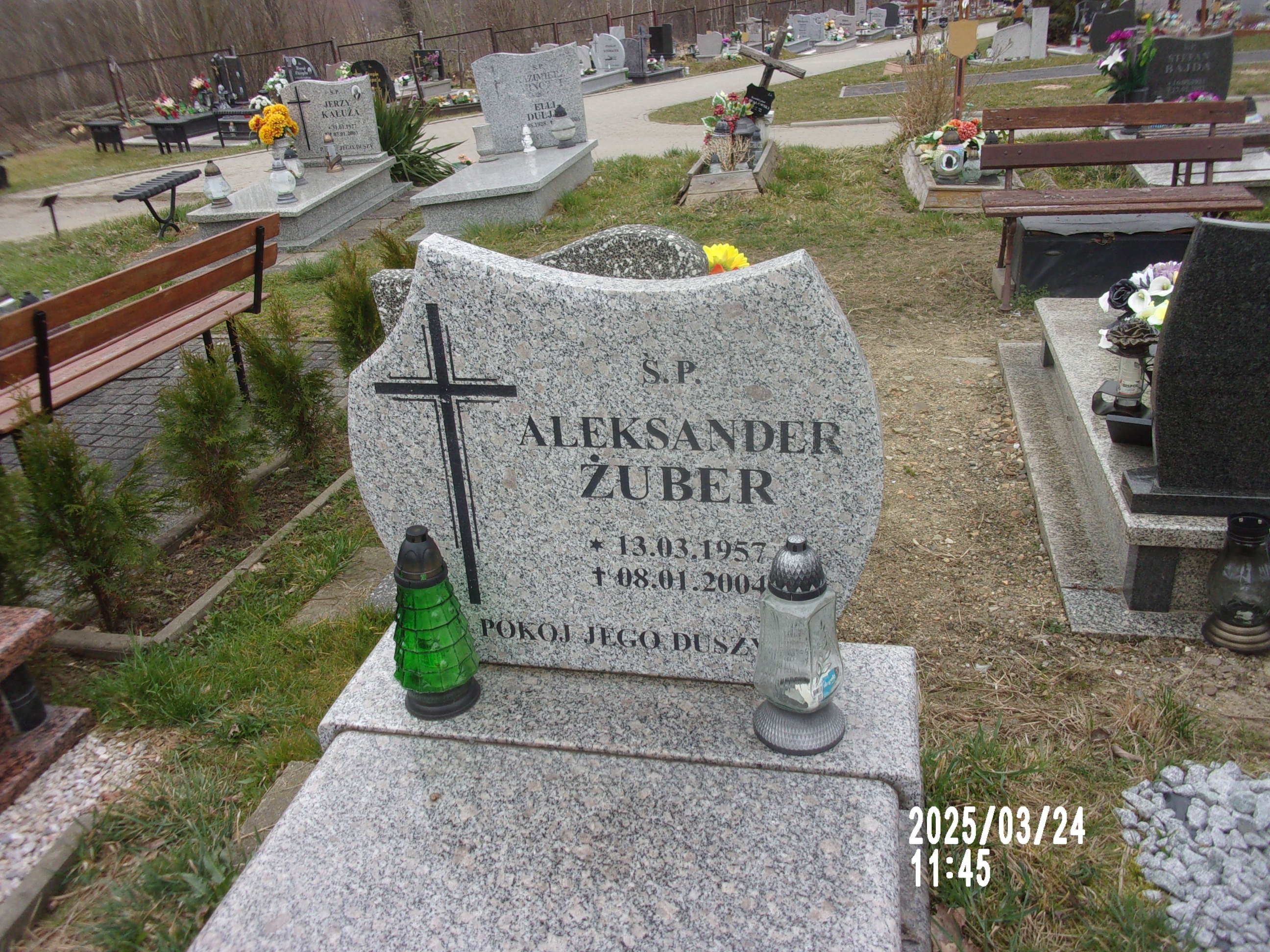 Aleksander Żuber 1957 Zgorzelec - Grobonet - Wyszukiwarka osób pochowanych