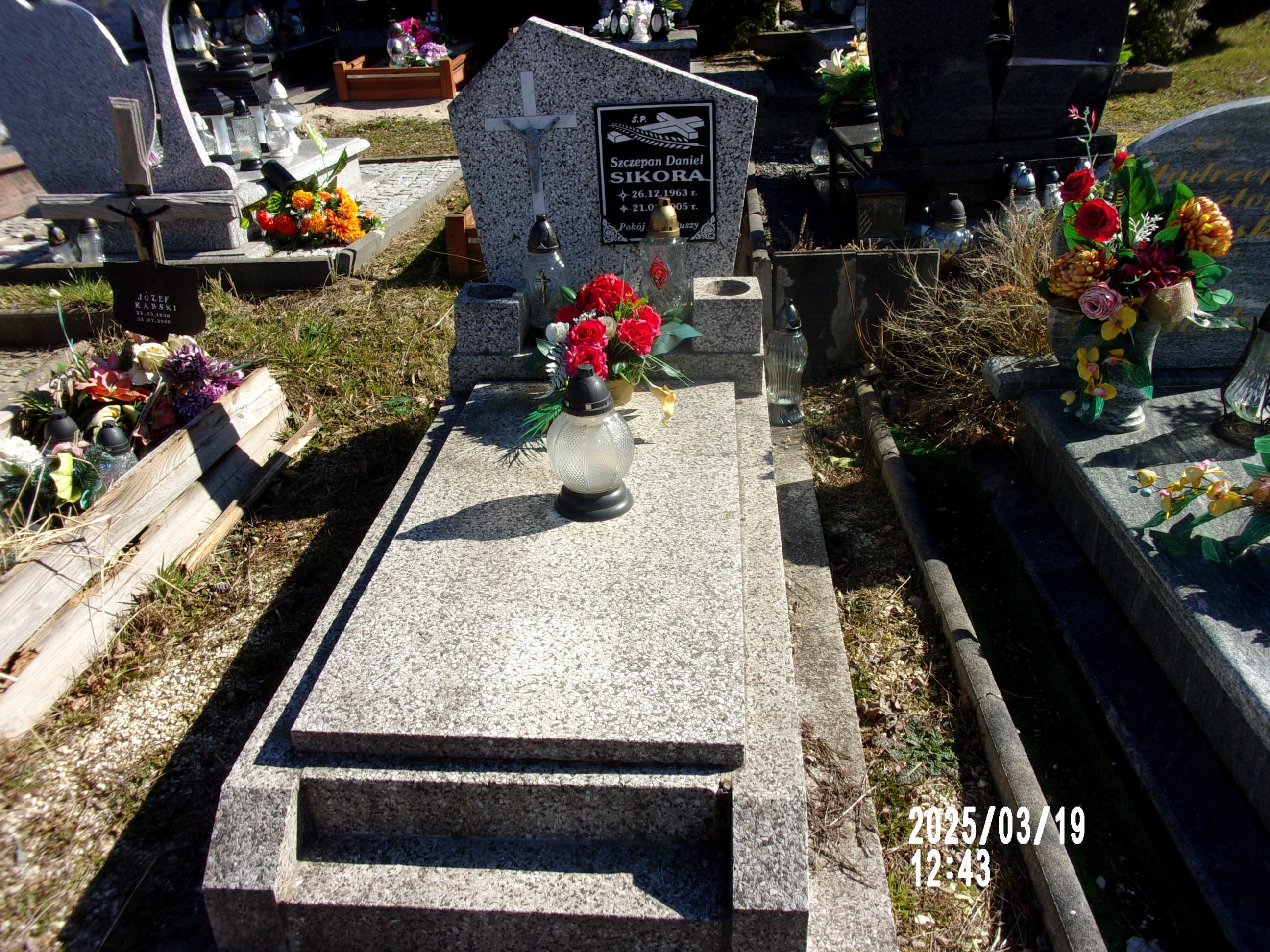Grób Szczepan Daniel Sikora