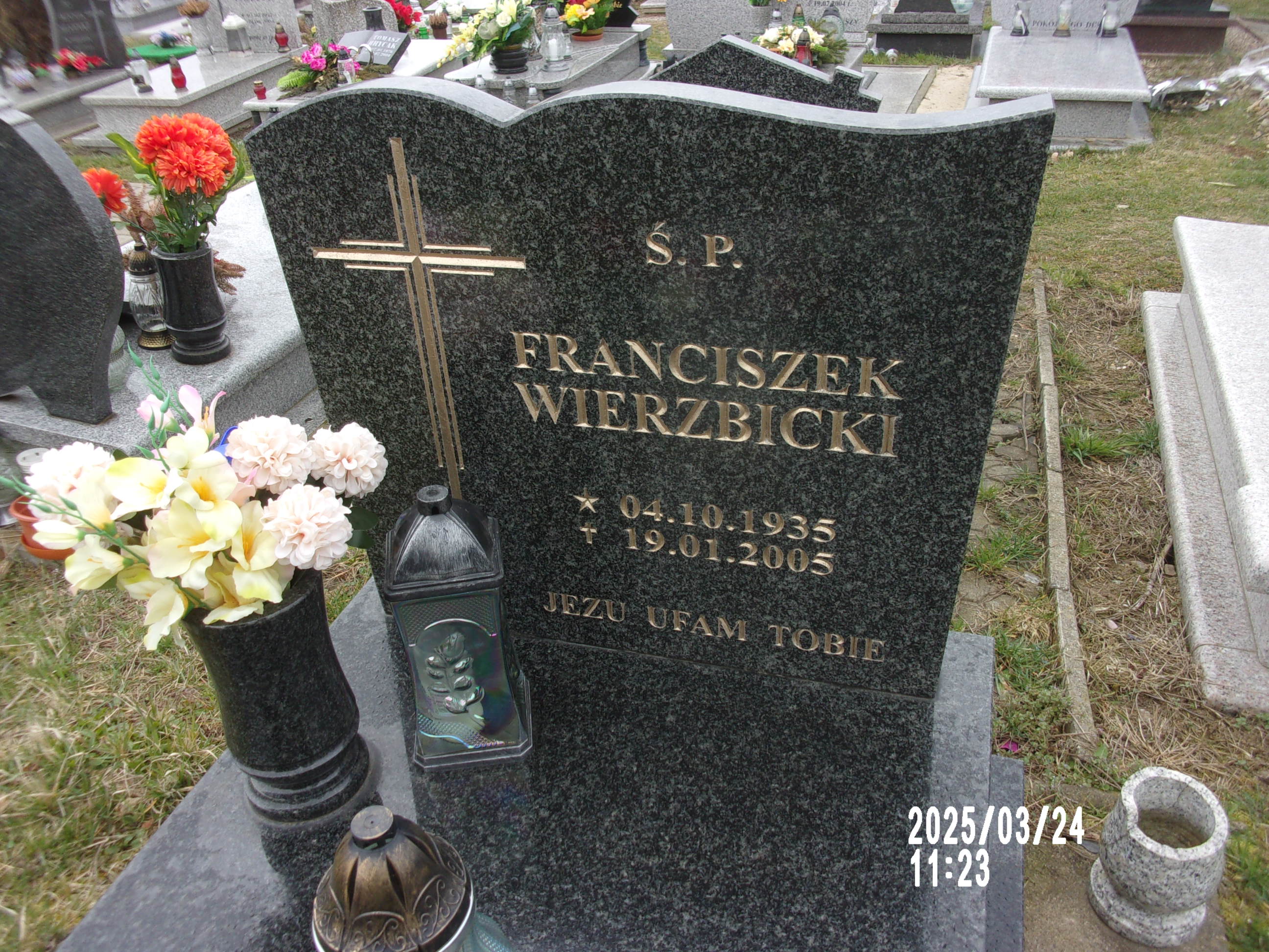 Franciszek Wierzbicki 1935 Zgorzelec - Grobonet - Wyszukiwarka osób pochowanych