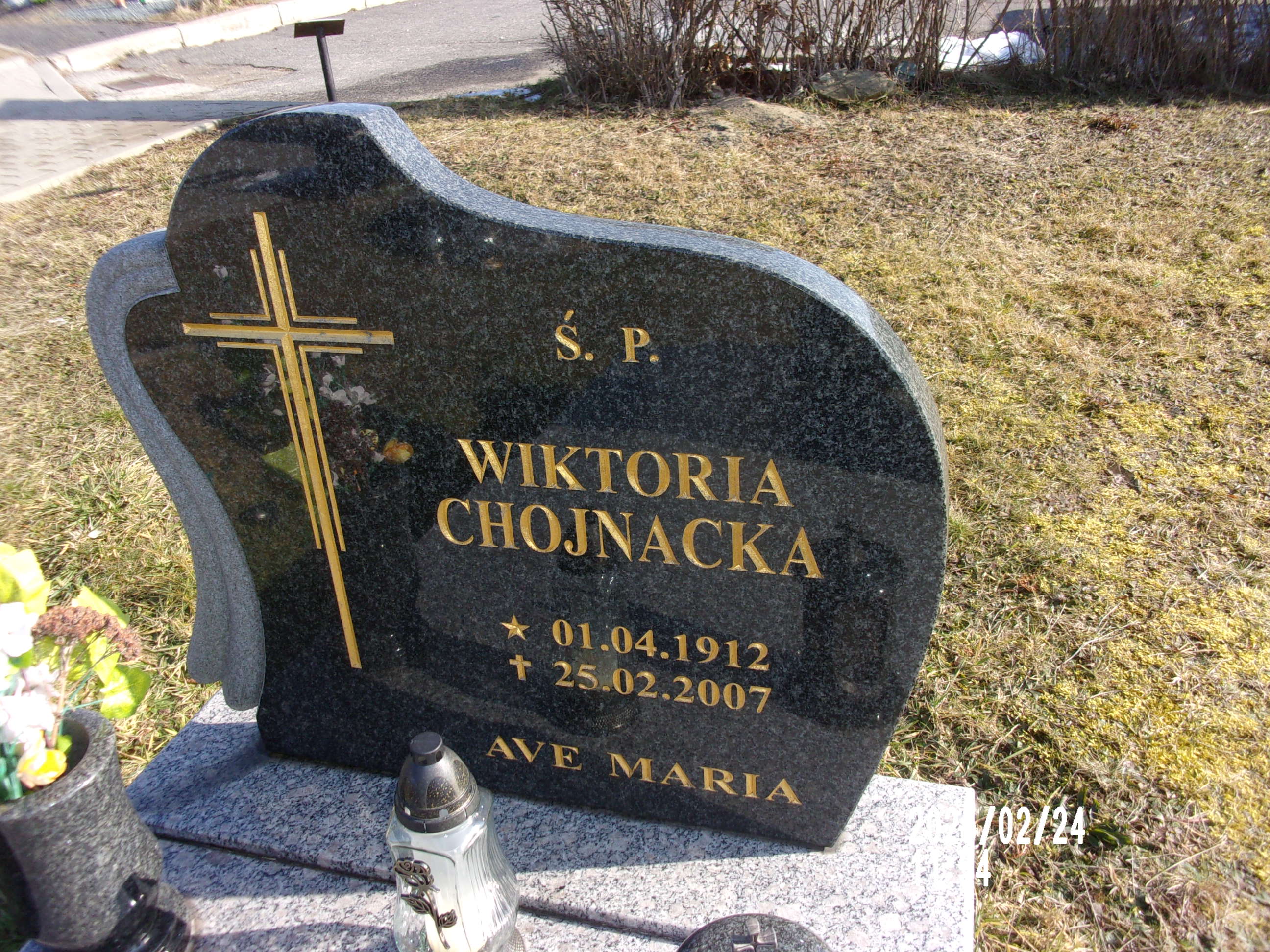 Wiktoria Chojnacka 1912 Zgorzelec - Grobonet - Wyszukiwarka osób pochowanych