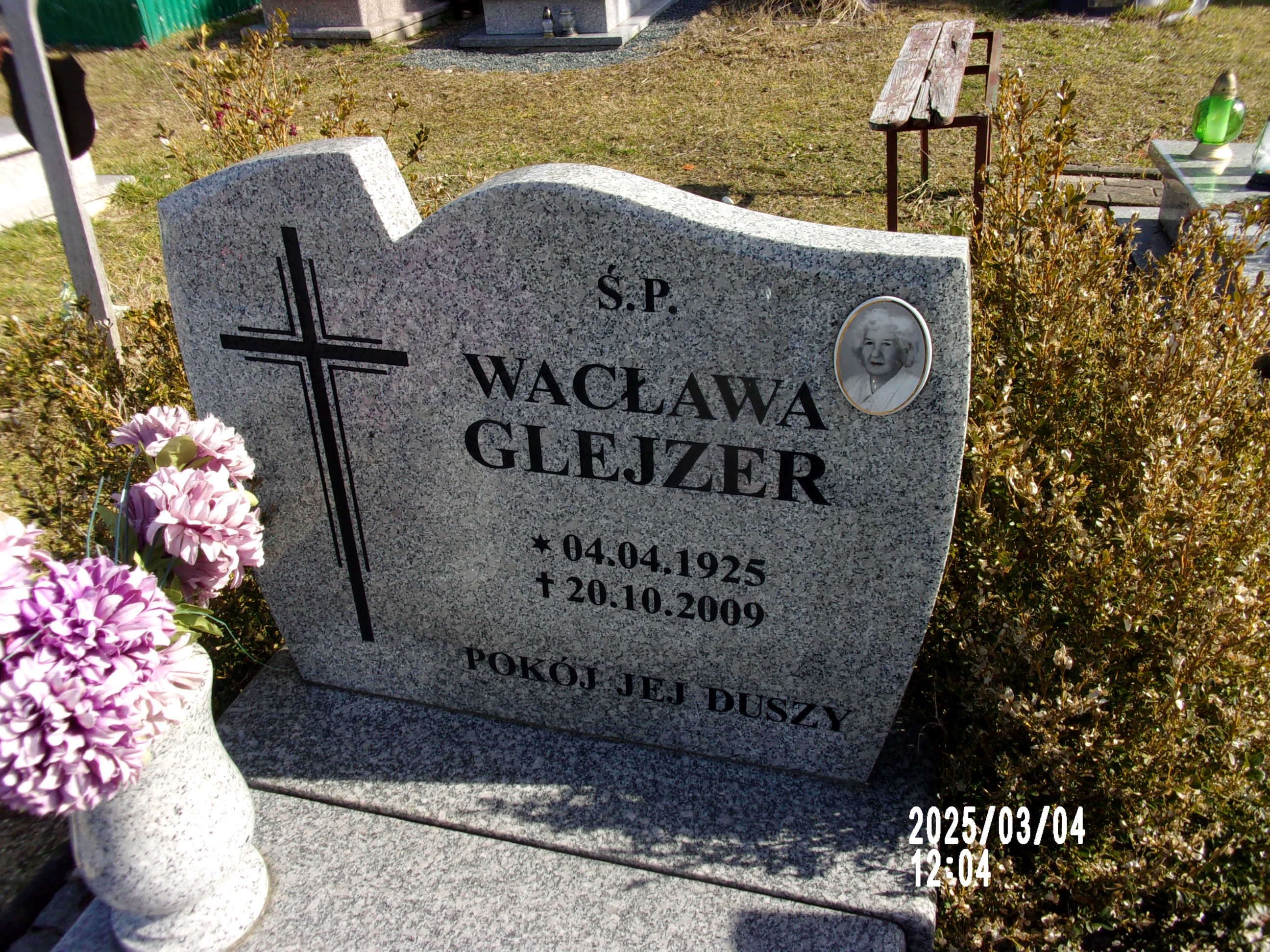 Wacława Glejzer 1925 Zgorzelec - Grobonet - Wyszukiwarka osób pochowanych