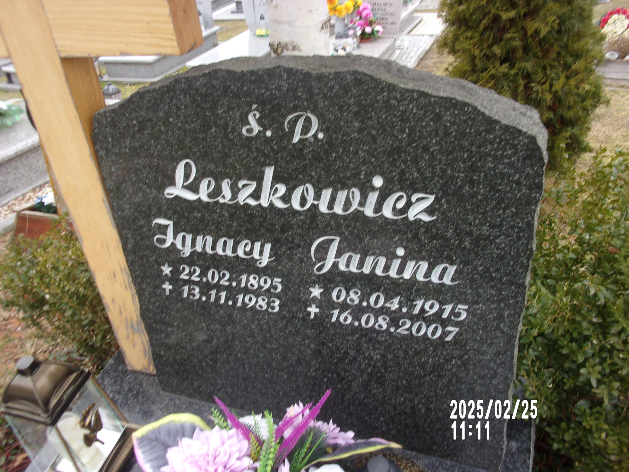 Janina Leszkowicz 1915 Zgorzelec - Grobonet - Wyszukiwarka osób pochowanych