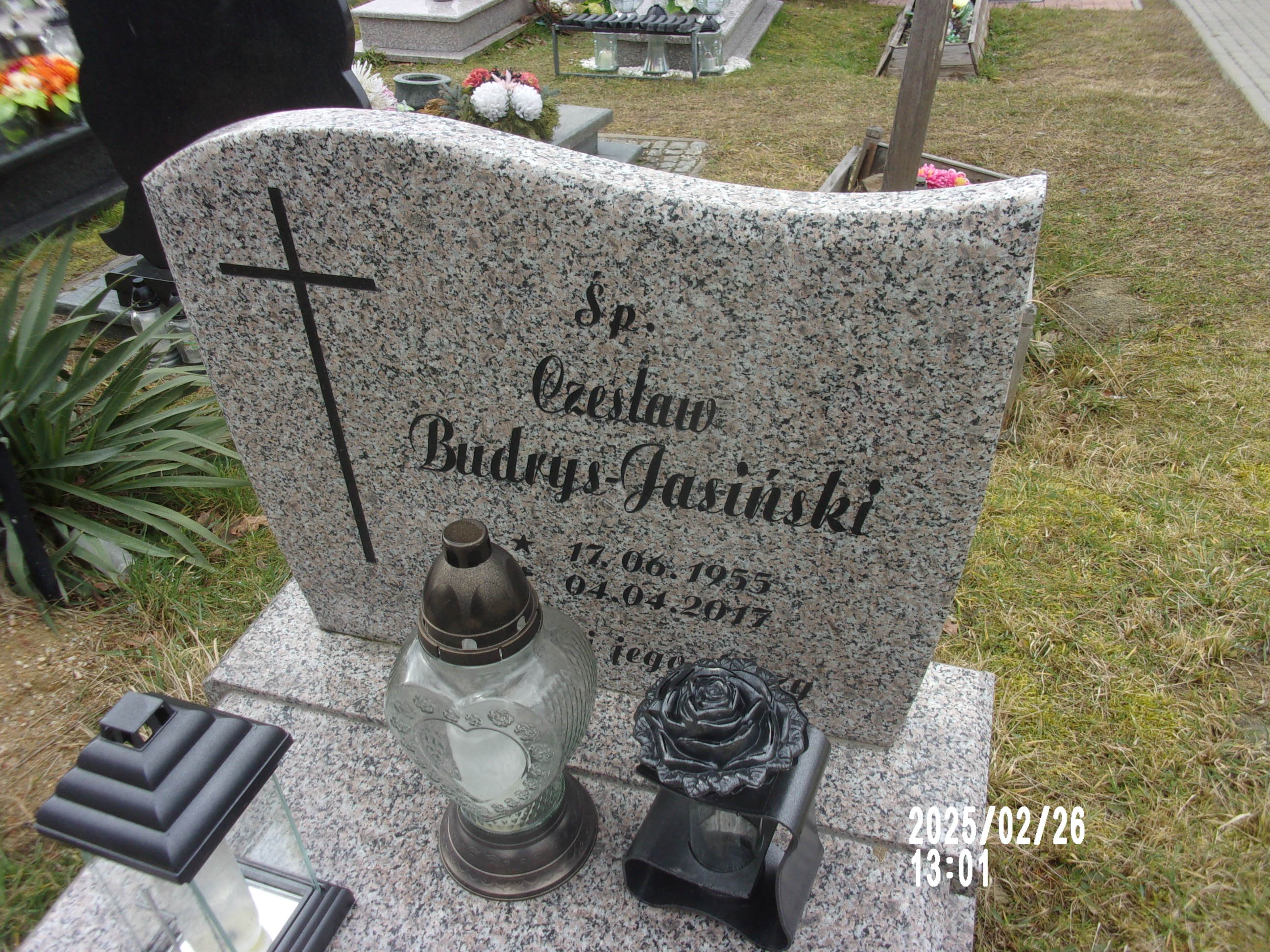 Czesław Jasiński 1955 Zgorzelec - Grobonet - Wyszukiwarka osób pochowanych