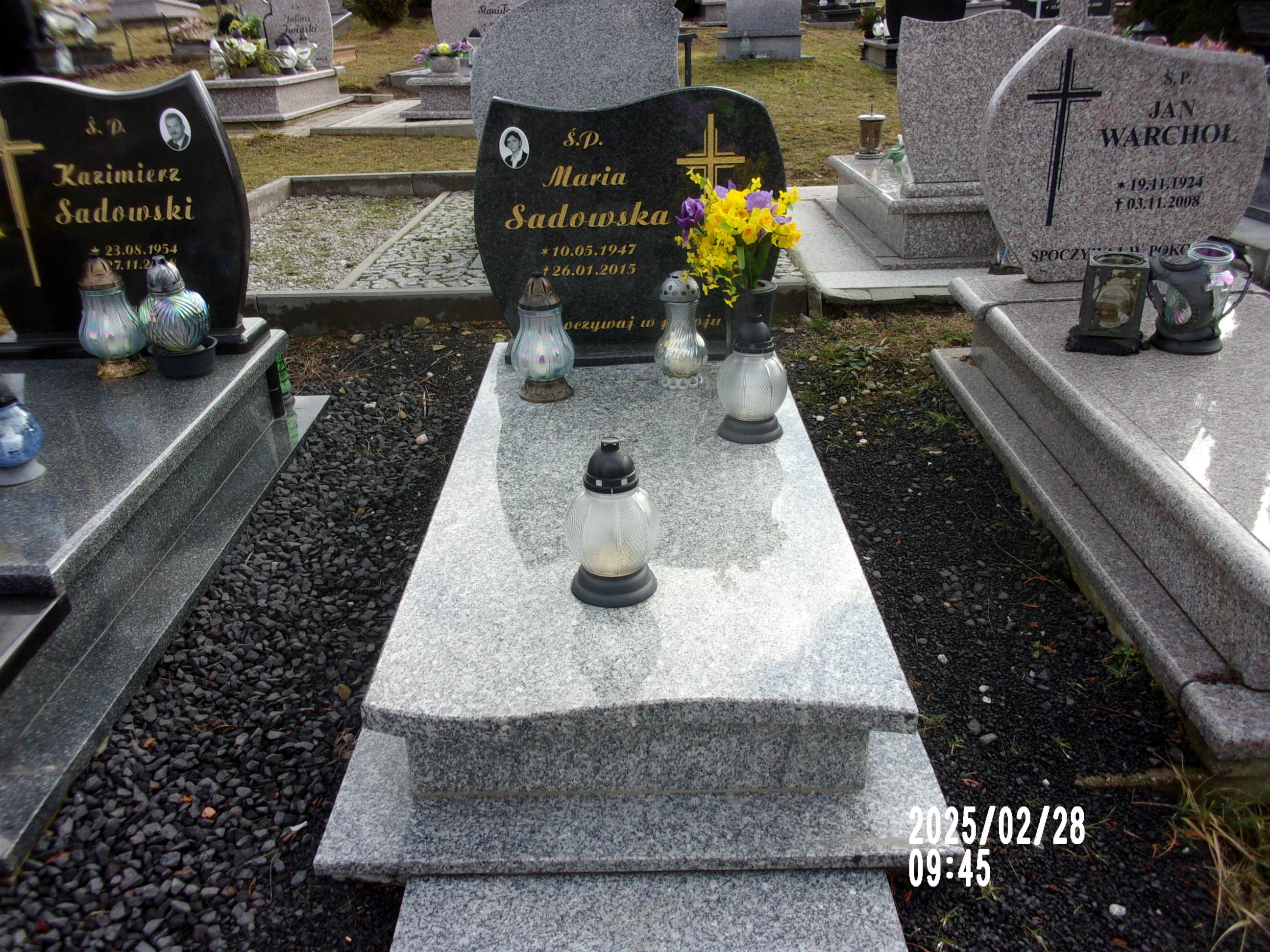 Grób Maria Sadowska