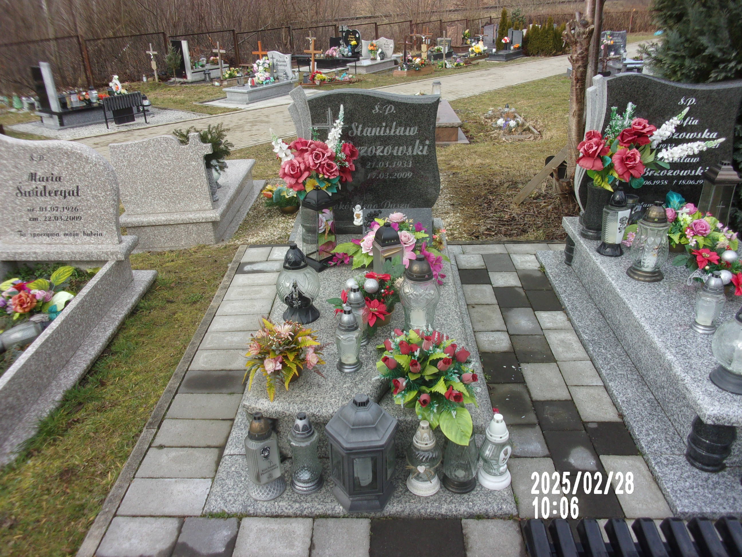 Grób Stanisław Brzozowski