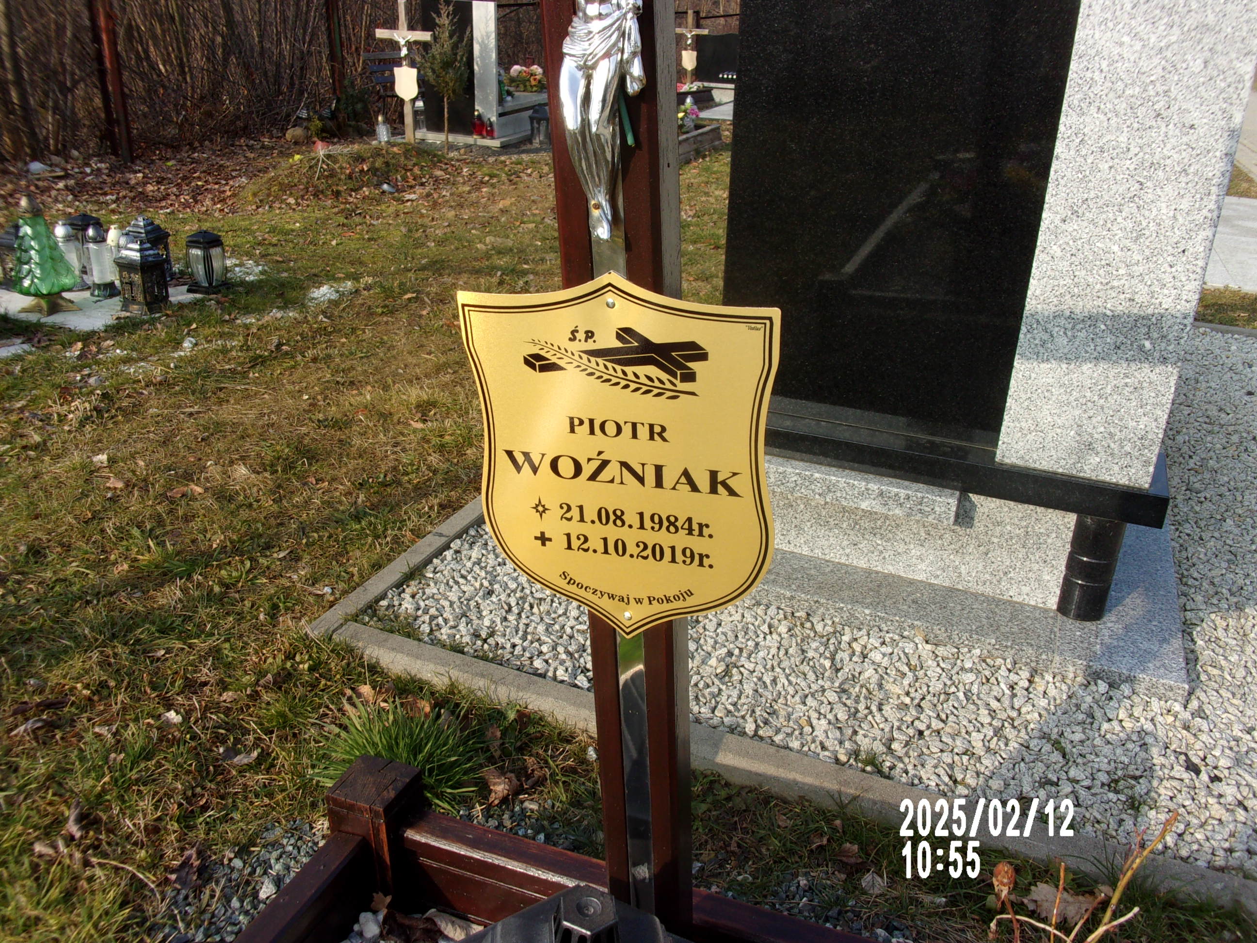 Piotr Woźniak 1984 Zgorzelec - Grobonet - Wyszukiwarka osób pochowanych