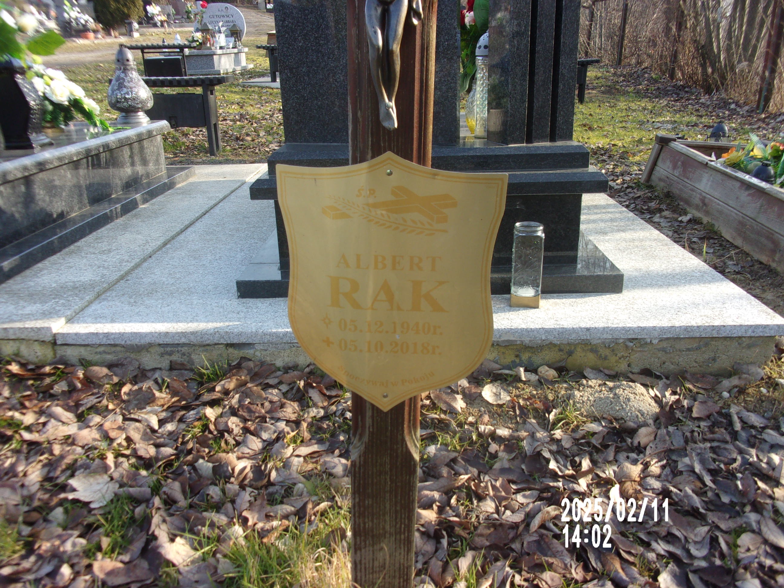 Albert Rak 1940 Zgorzelec - Grobonet - Wyszukiwarka osób pochowanych