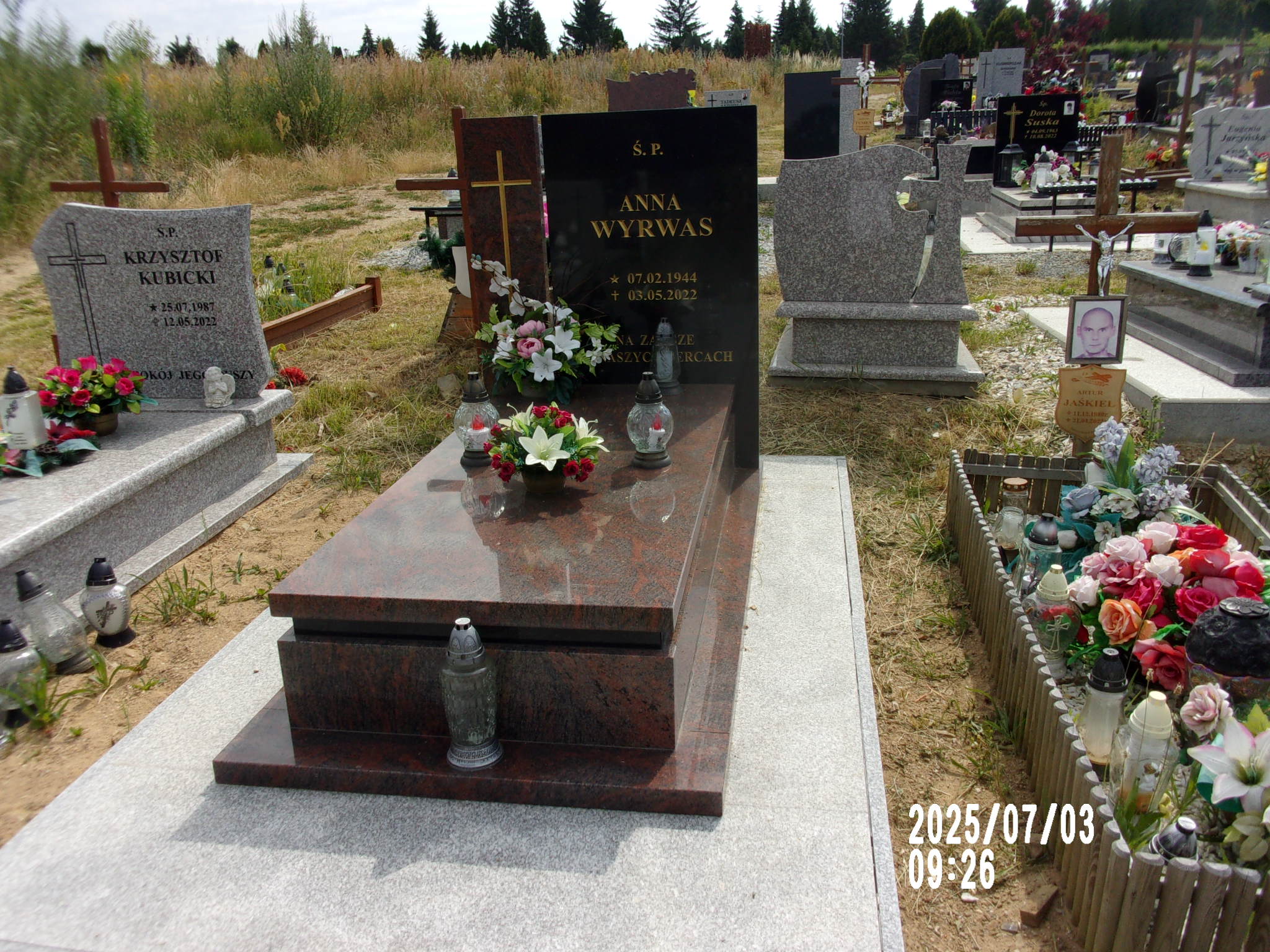 Anna Wyrwas 1944 Zgorzelec - Grobonet - Wyszukiwarka osób pochowanych