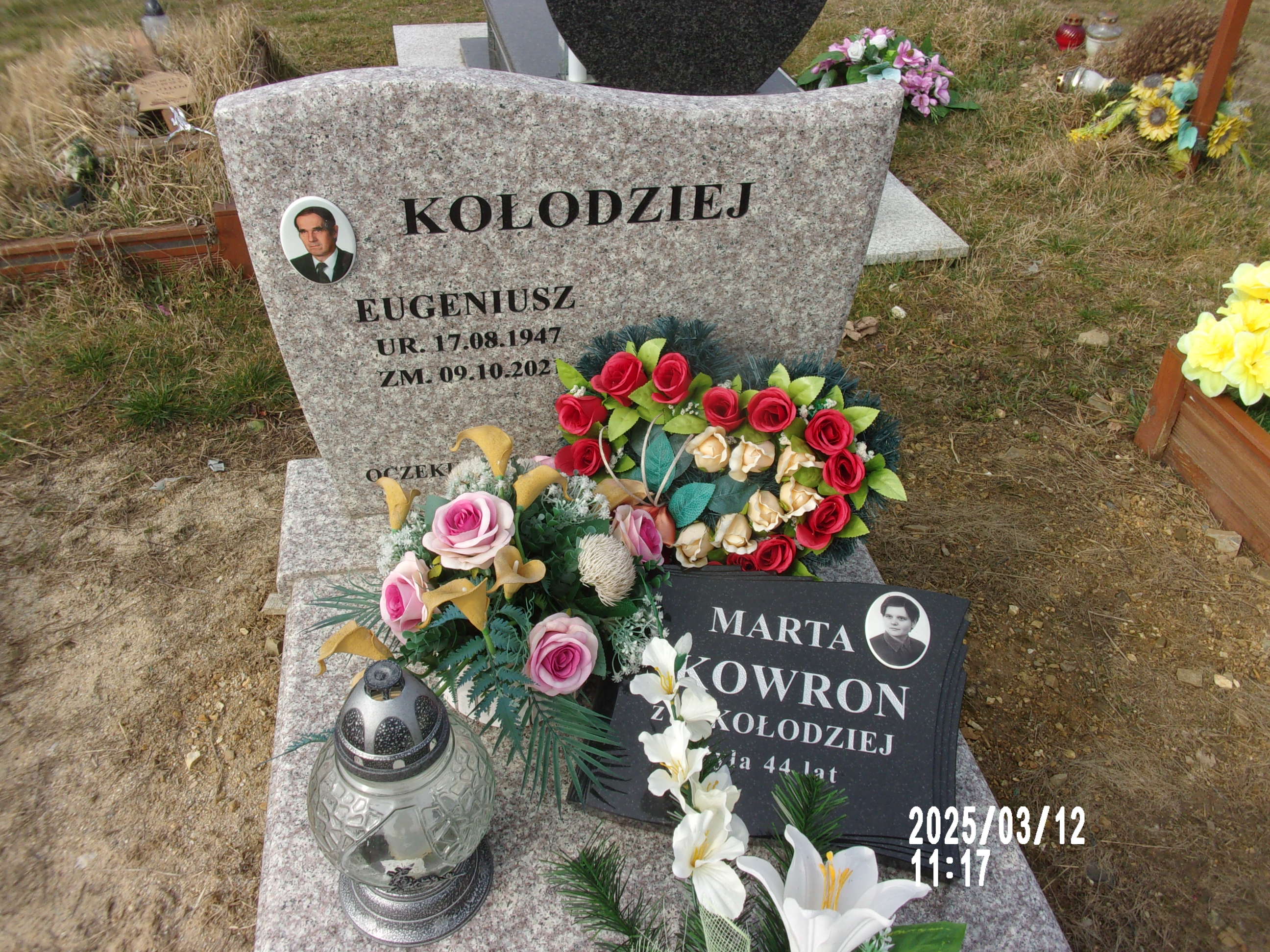 Eugeniusz Kołodziej 1949 Zgorzelec - Grobonet - Wyszukiwarka osób pochowanych