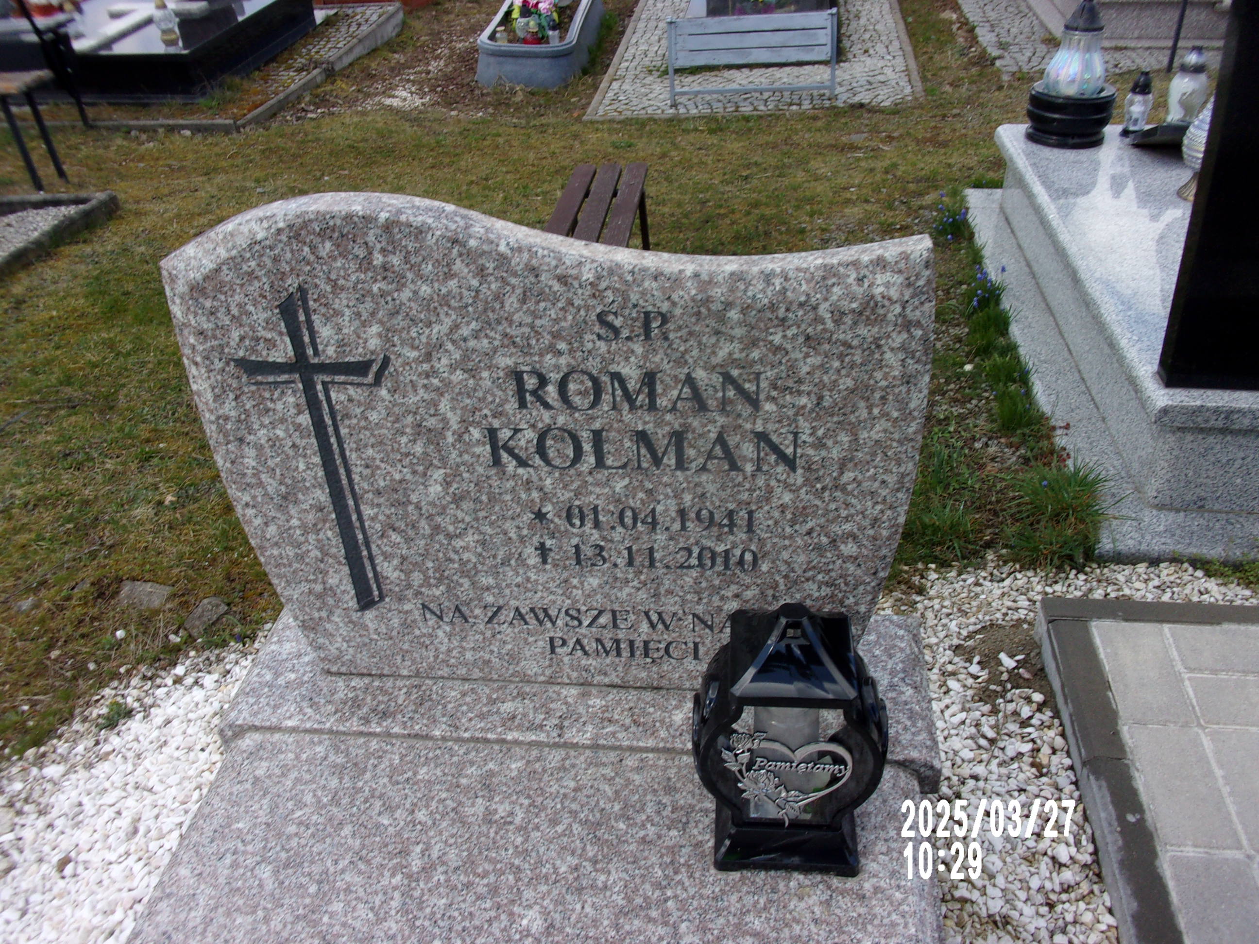 Roman Kolman 1941 Zgorzelec - Grobonet - Wyszukiwarka osób pochowanych