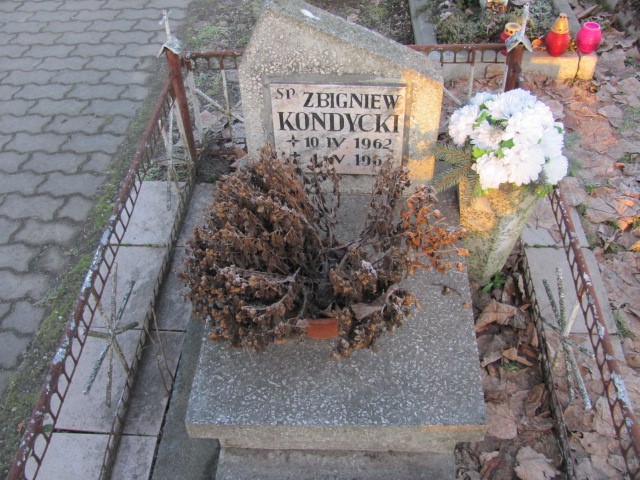 Zbigniew Kondycki 1962 Zgorzelec - Grobonet - Wyszukiwarka osób pochowanych