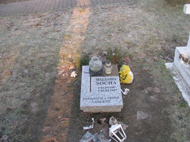 Zdjęcie grobu Małgorzata Socha