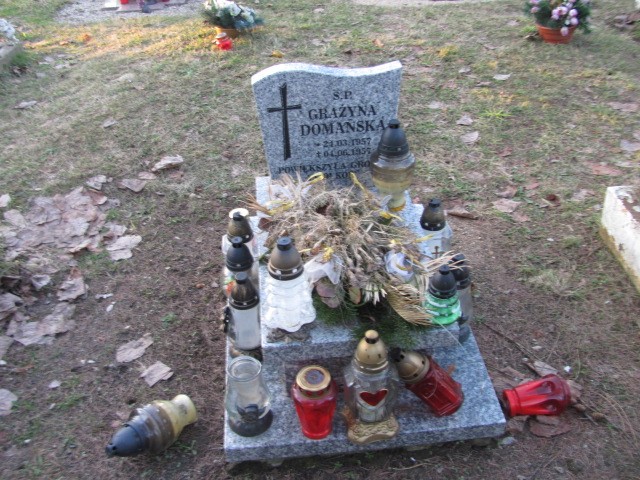 Grażyna Domańska 1957 Zgorzelec - Grobonet - Wyszukiwarka osób pochowanych