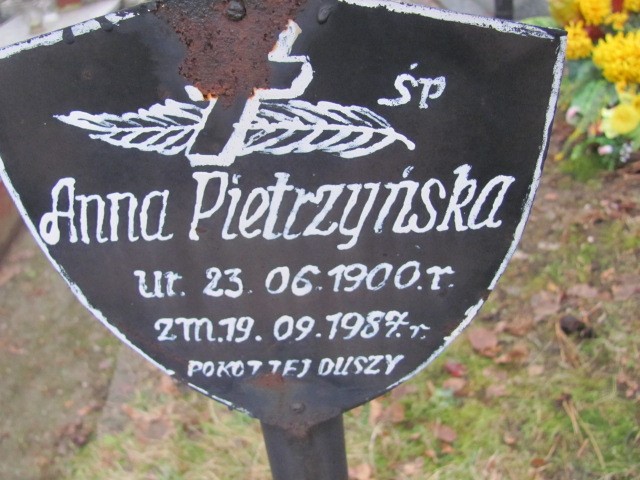 Anna Pietrzyńska 1900 Zgorzelec - Grobonet - Wyszukiwarka osób pochowanych