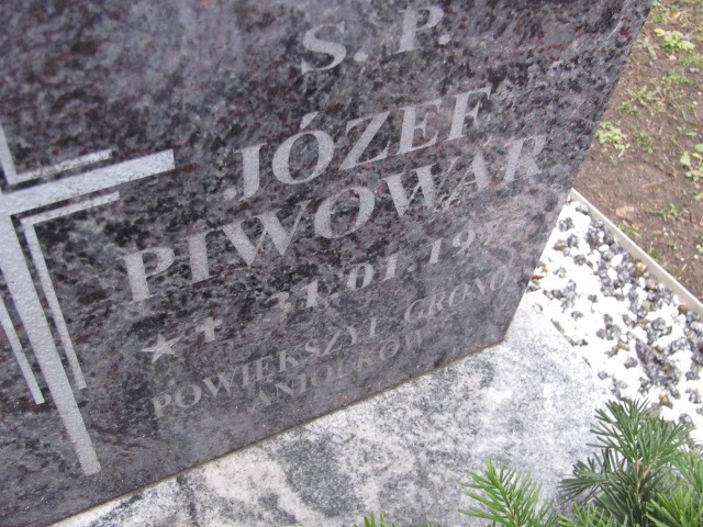  Piwowar 1975 Zgorzelec - Grobonet - Wyszukiwarka osób pochowanych