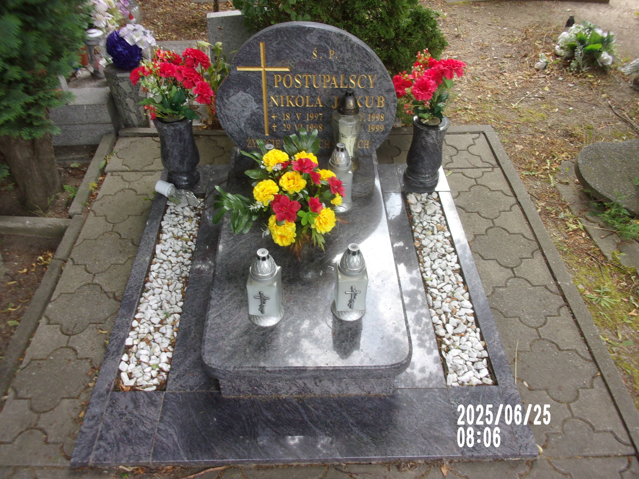 Jakub Postupalski 1998 Zgorzelec - Grobonet - Wyszukiwarka osób pochowanych