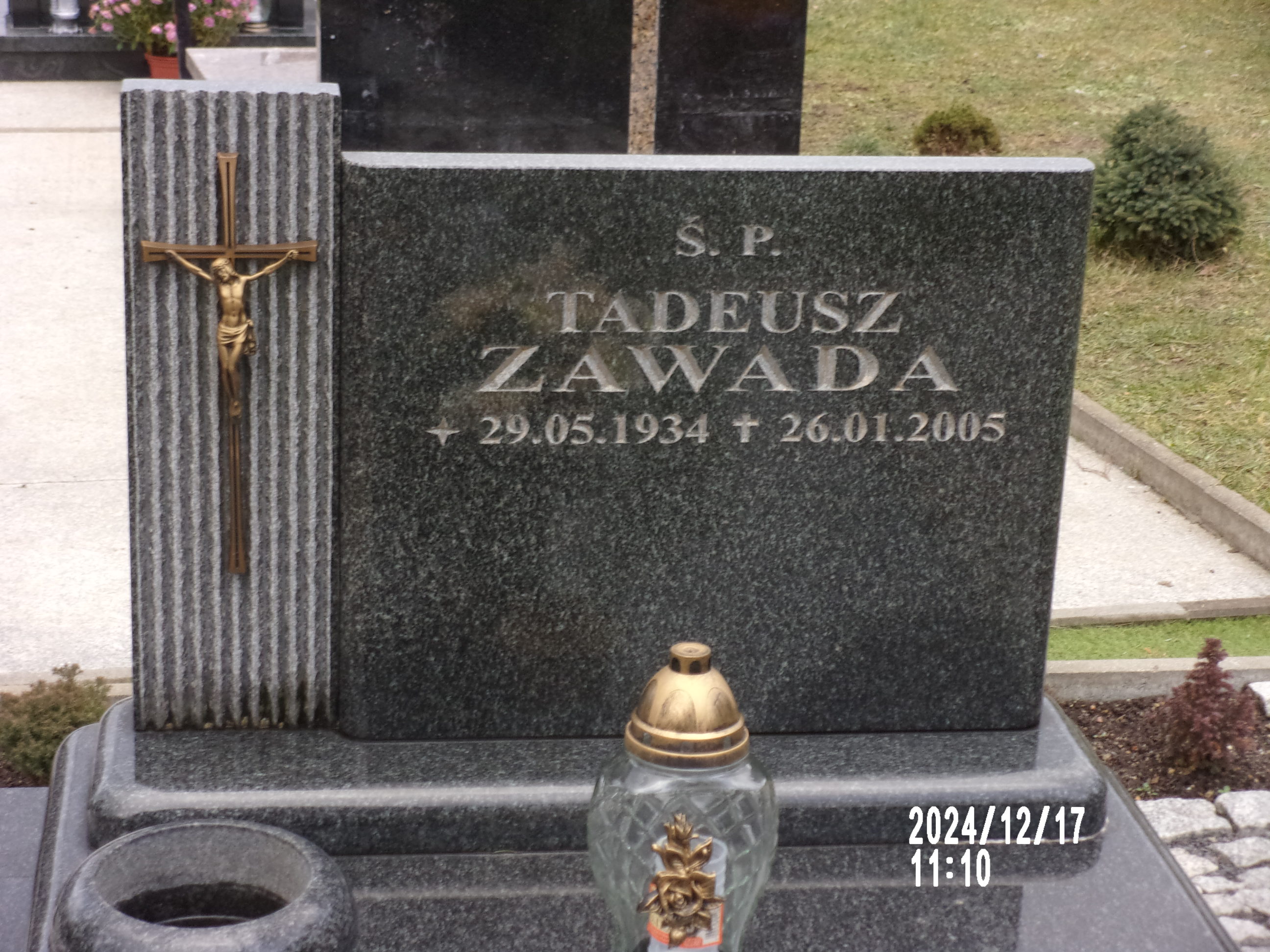 Grób Tadeusz Zawada