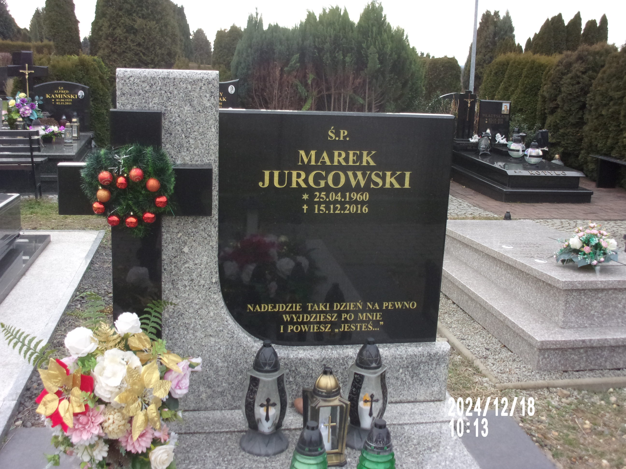 Marek Jurgowski 1960 Zgorzelec - Grobonet - Wyszukiwarka osób pochowanych