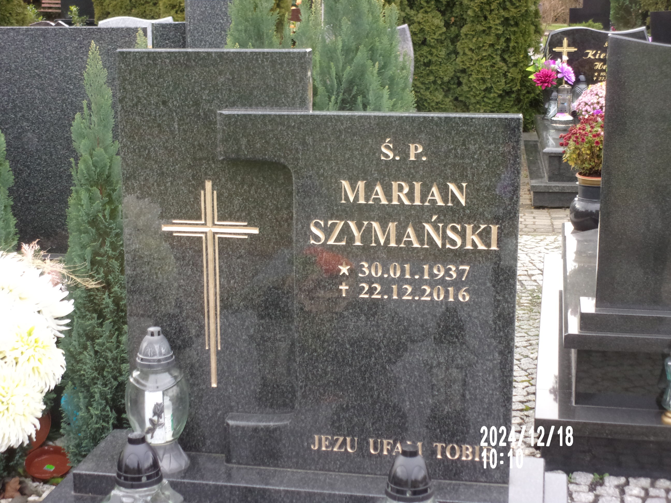 Marian Szymański 1937 Zgorzelec - Grobonet - Wyszukiwarka osób pochowanych